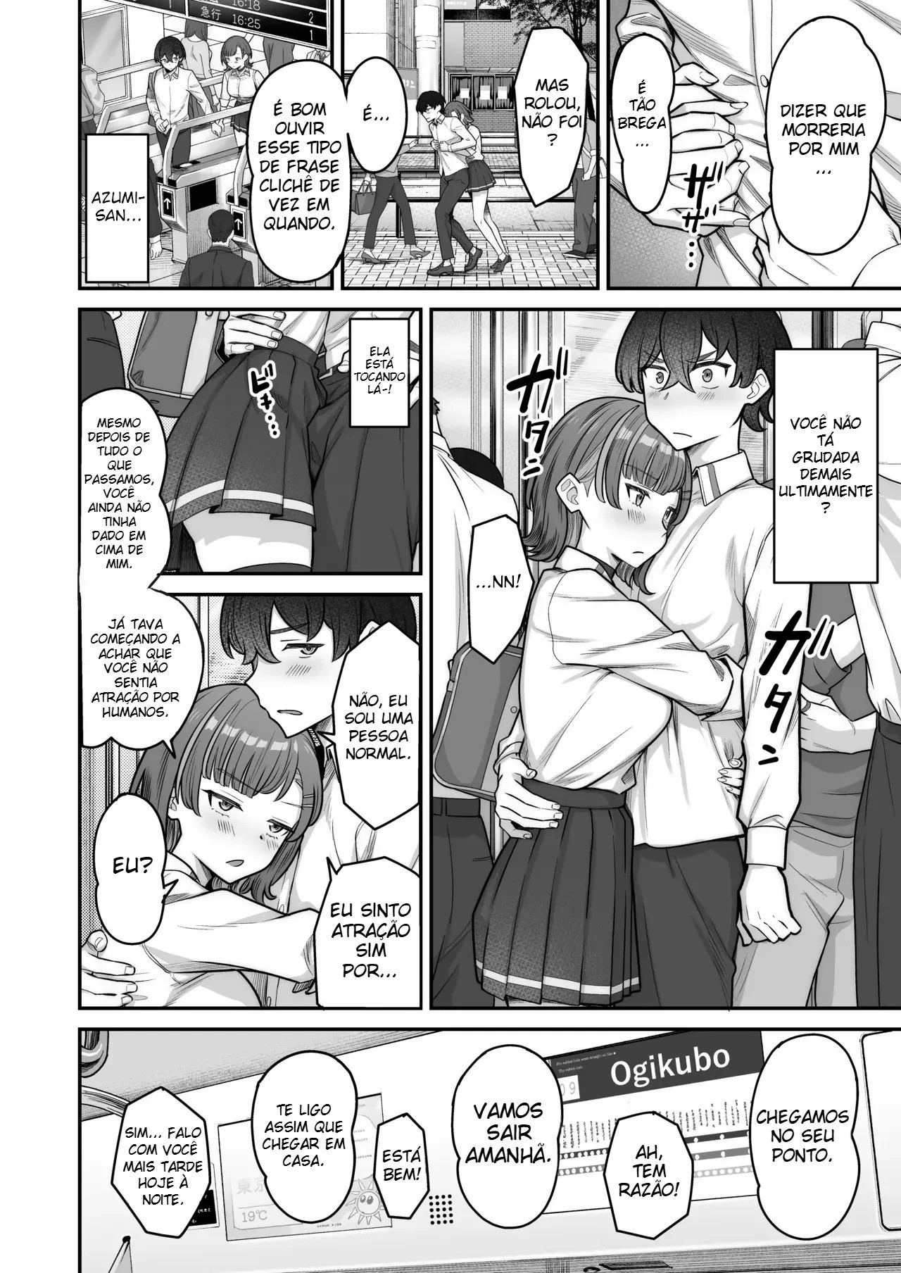 Um Romance Super Doce Com Uma Gyaru Inexpressiva — página 33