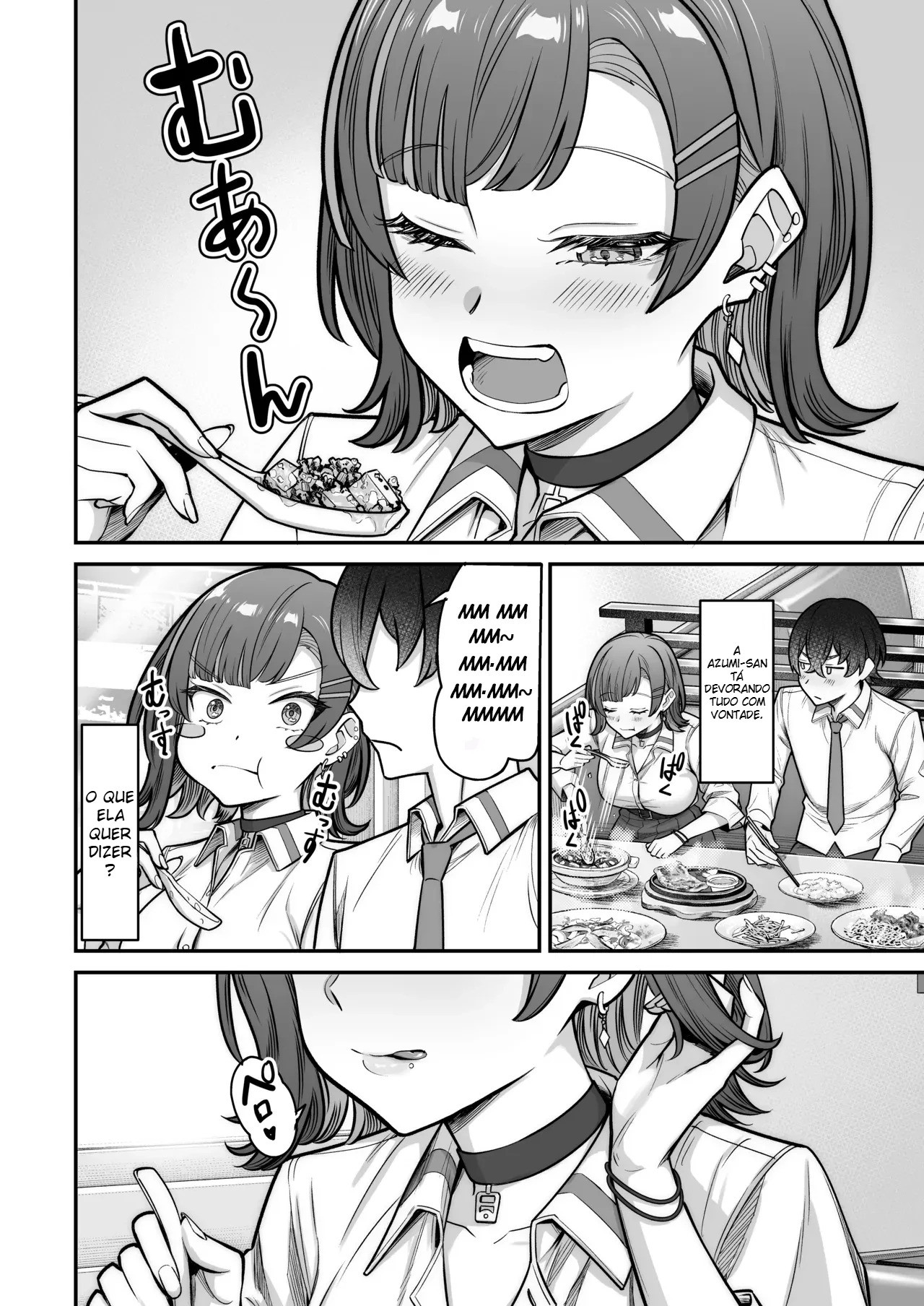 Um Romance Super Doce Com Uma Gyaru Inexpressiva — página 38