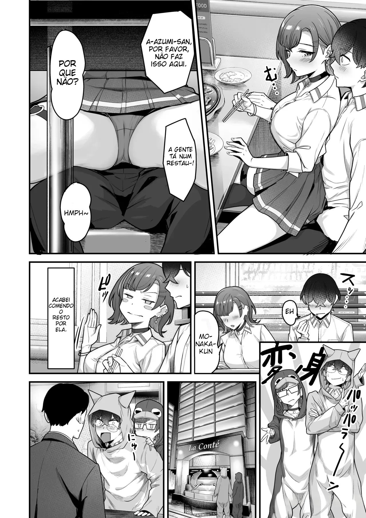 Um Romance Super Doce Com Uma Gyaru Inexpressiva — página 40