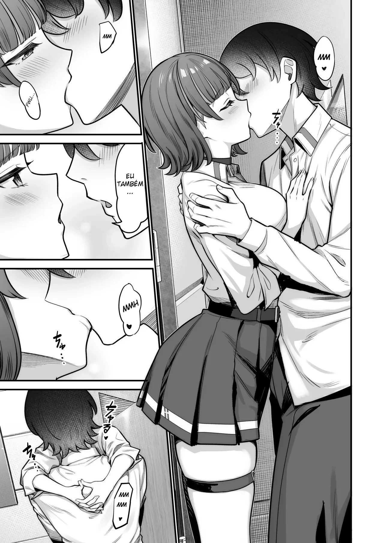 Um Romance Super Doce Com Uma Gyaru Inexpressiva — página 43
