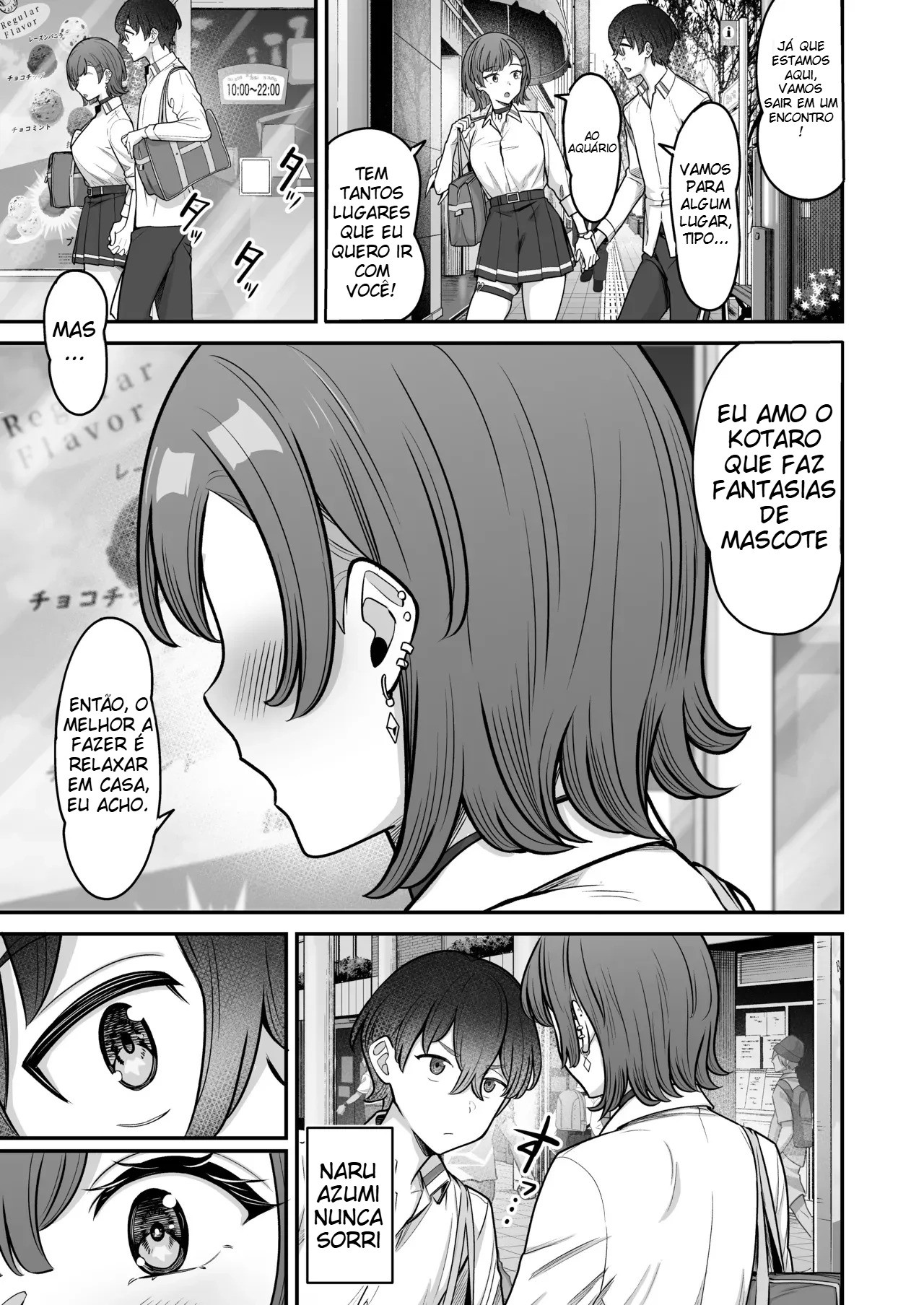 Um Romance Super Doce Com Uma Gyaru Inexpressiva — página 113