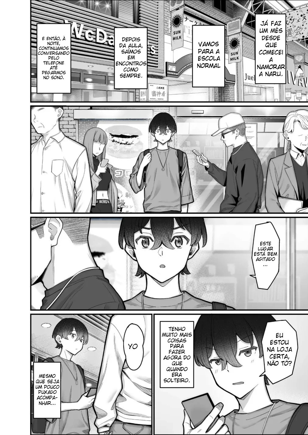 Um Romance Super Doce Com Uma Gyaru Inexpressiva — página 115