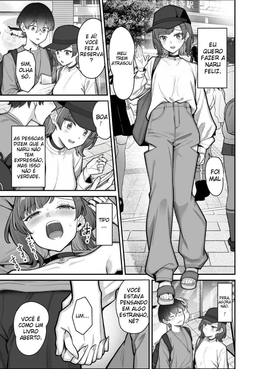 Um Romance Super Doce Com Uma Gyaru Inexpressiva — página 116