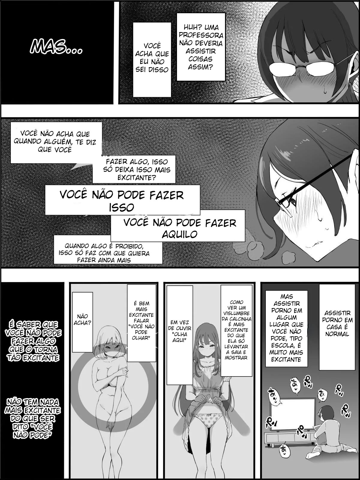 Como Eu Consegui Um Harém de Amigas Sexuais 4 — página 9