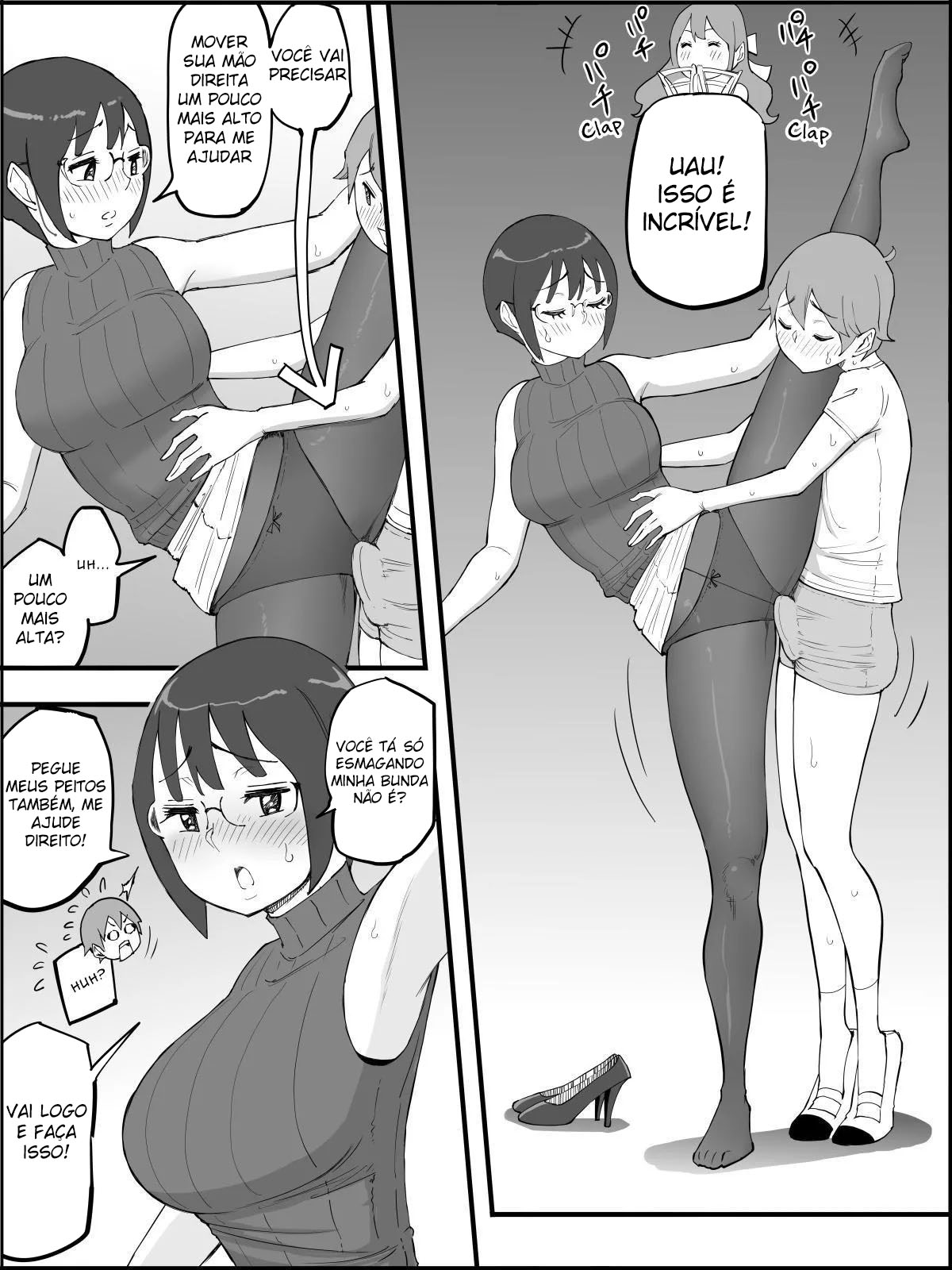 Como Eu Consegui Um Harém de Amigas Sexuais 4 — página 89