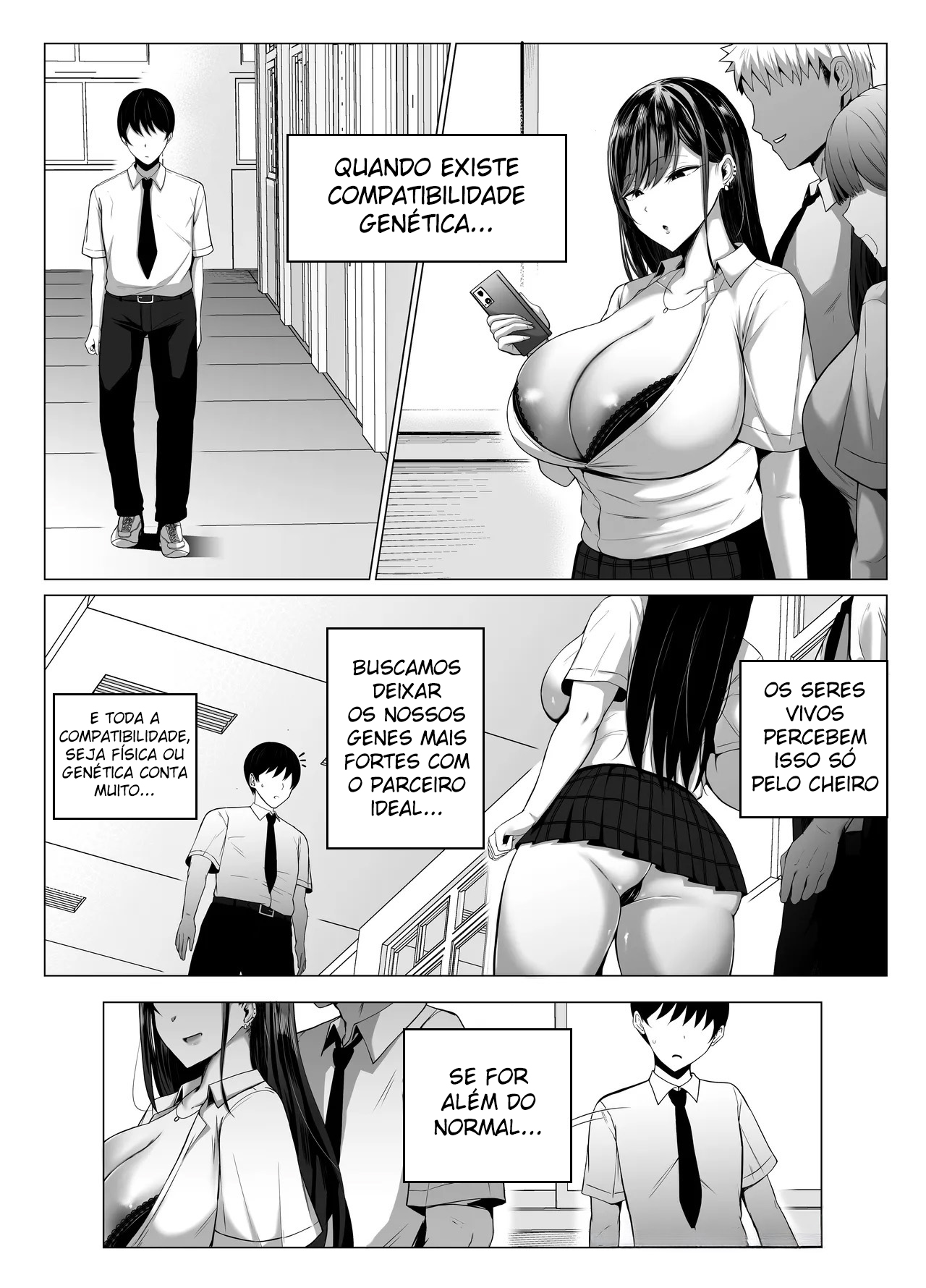 Sexo de Compatibilidade Genética Perfeita Entre a Gyaru e o Otaku — página 2