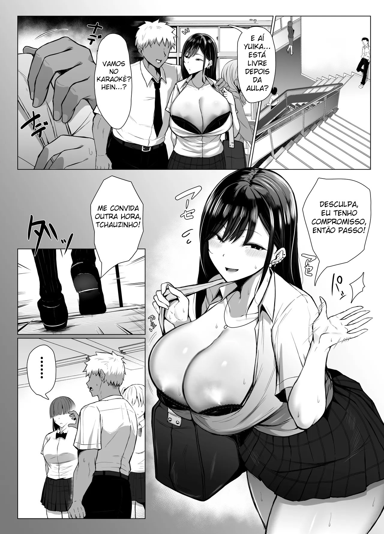 Sexo de Compatibilidade Genética Perfeita Entre a Gyaru e o Otaku — página 16
