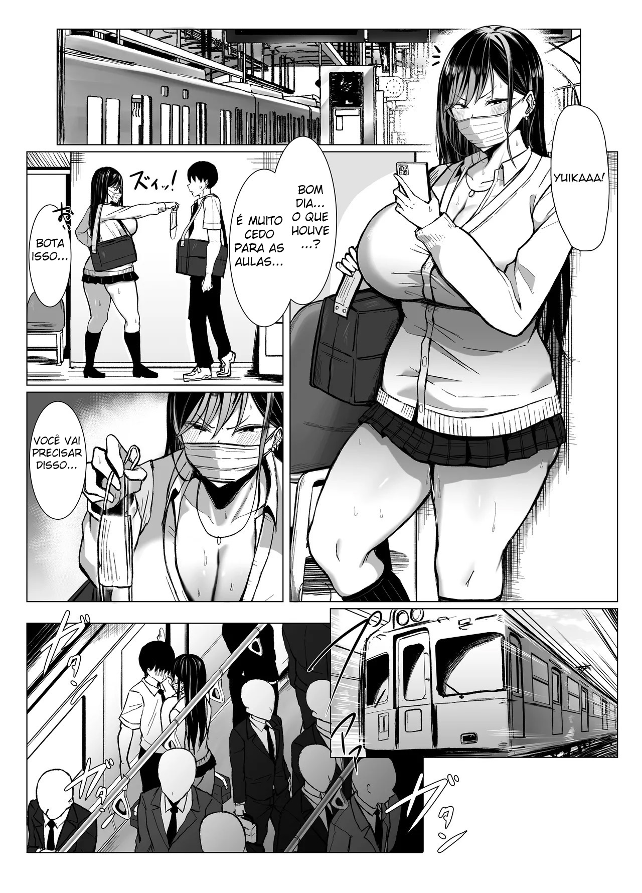 Sexo de Compatibilidade Genética Perfeita Entre a Gyaru e o Otaku — página 35