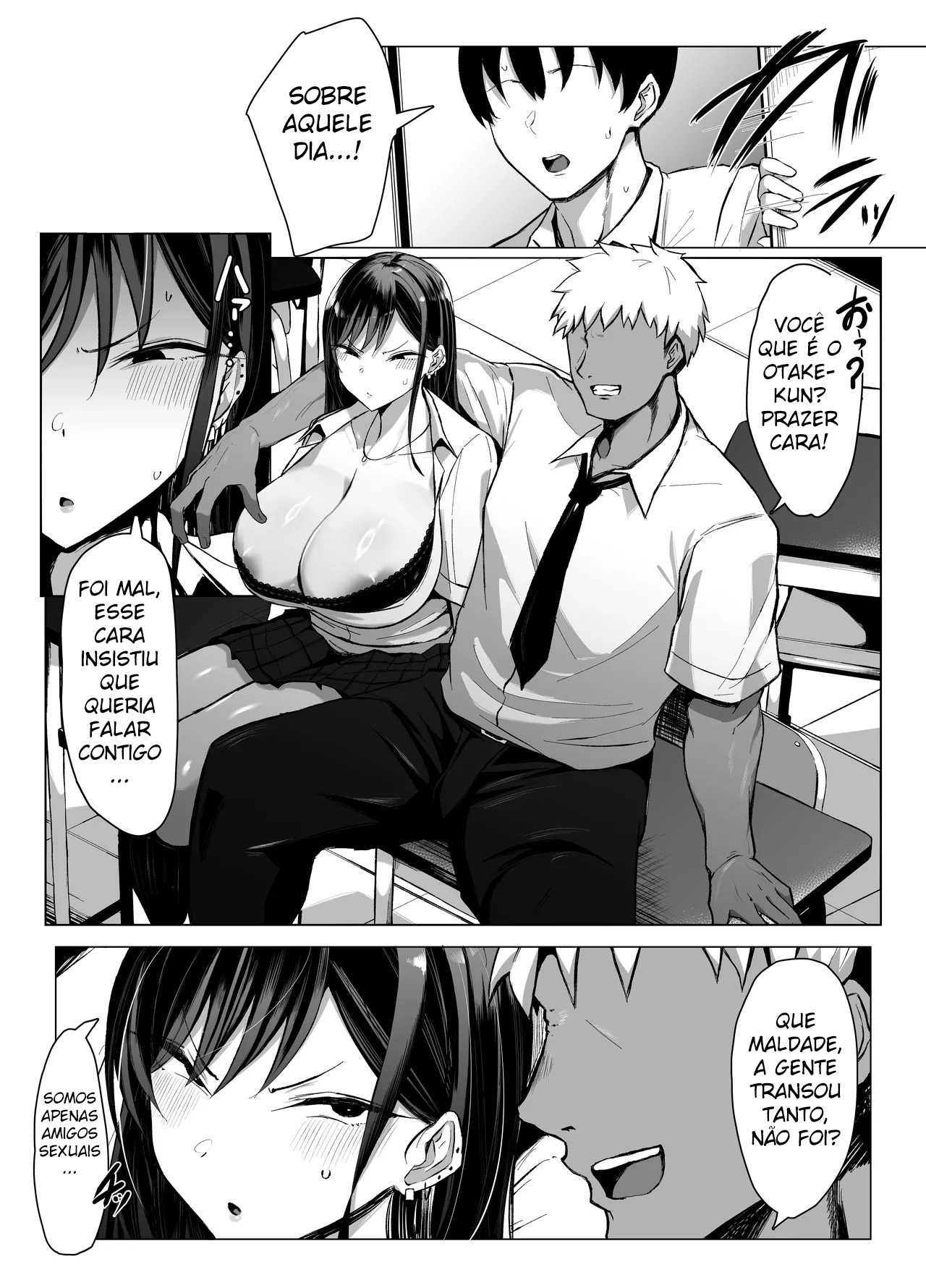 Sexo de Compatibilidade Genética Perfeita Entre a Gyaru e o Otaku — página 59