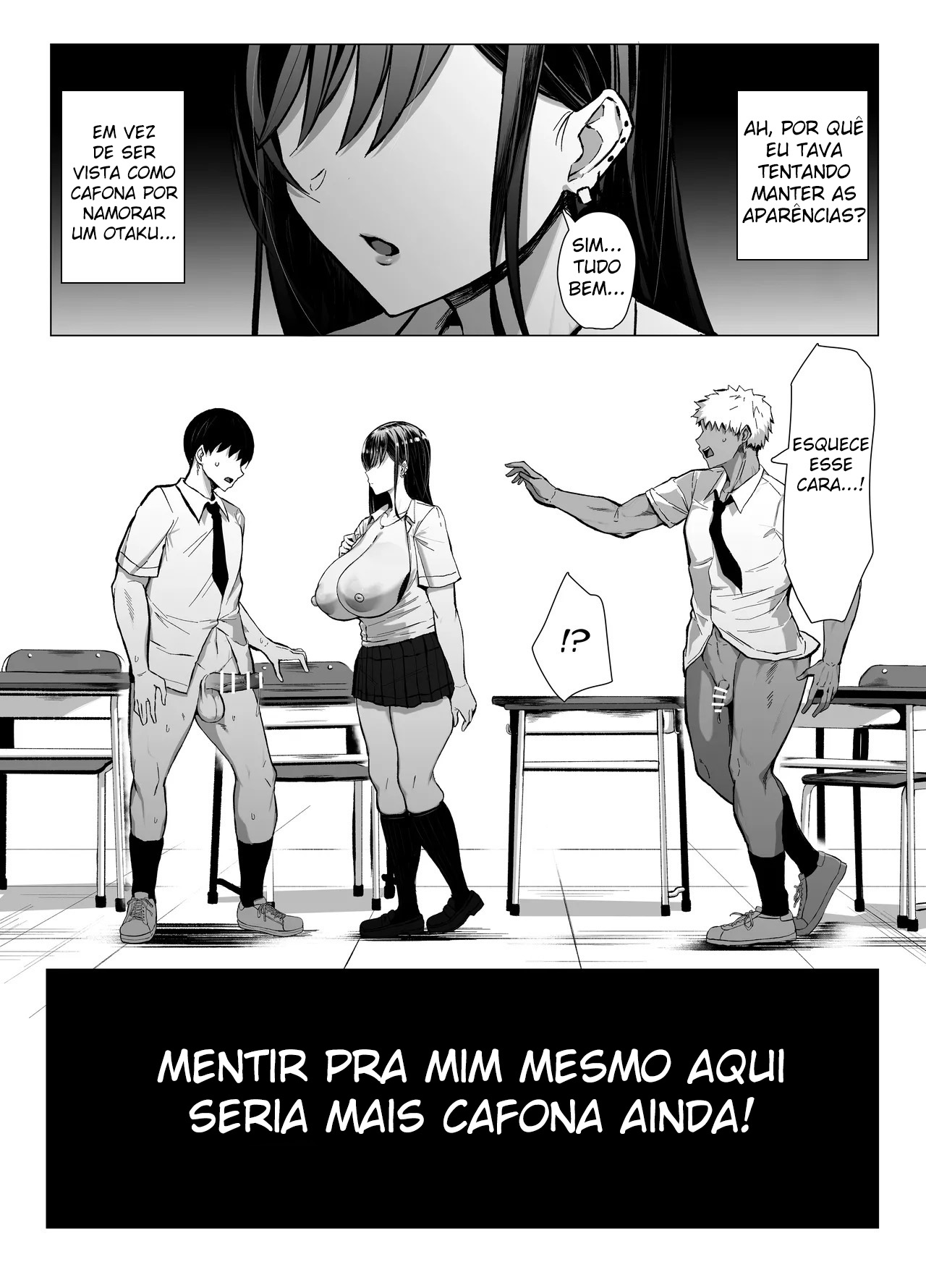 Sexo de Compatibilidade Genética Perfeita Entre a Gyaru e o Otaku — página 66