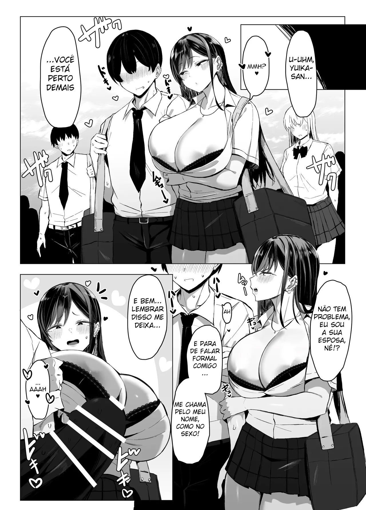 Sexo de Compatibilidade Genética Perfeita Entre a Gyaru e o Otaku — página 79