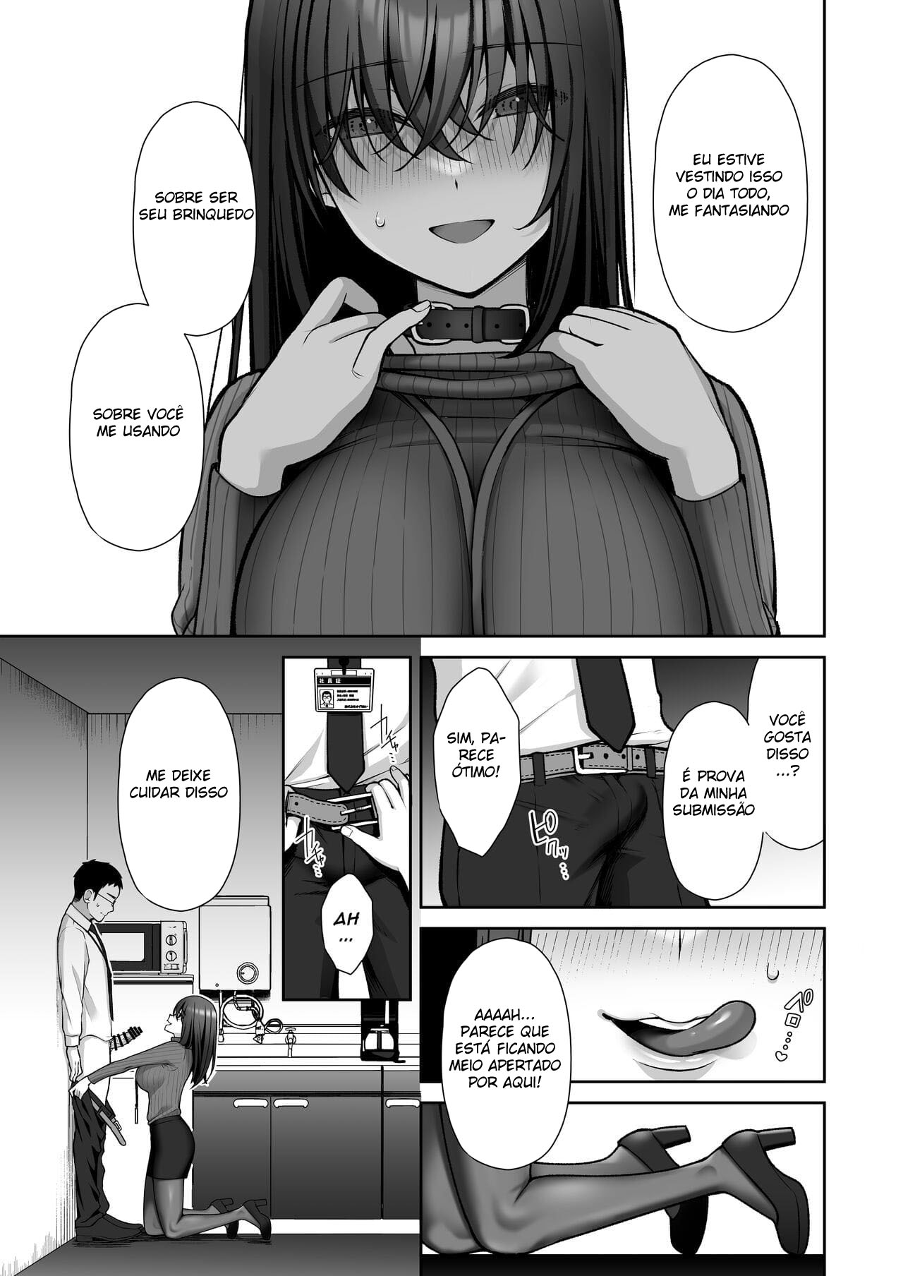 Treinamento Masoquista de Onahole ás Escondidas Com Minha Secretária 2 — página 21