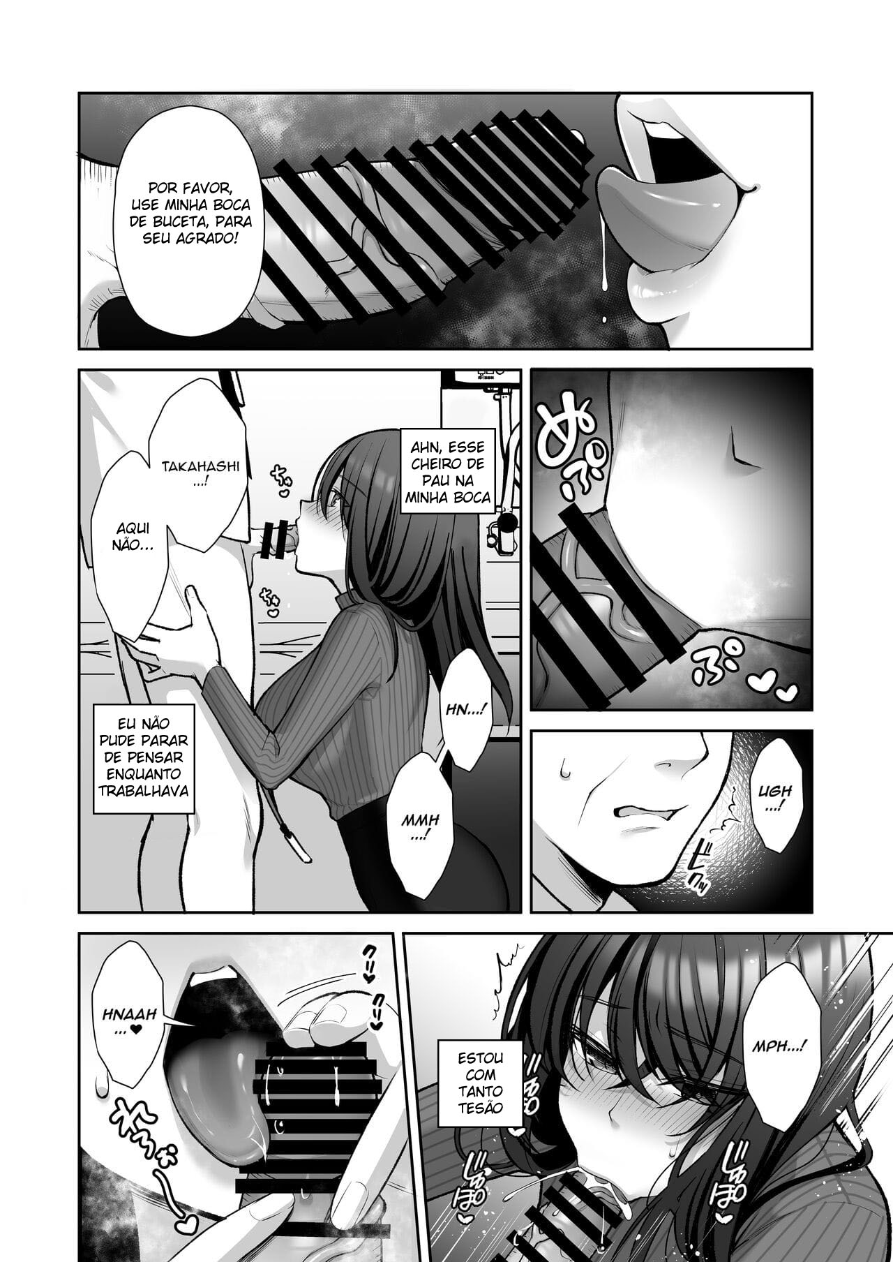 Treinamento Masoquista de Onahole ás Escondidas Com Minha Secretária 2 — página 22