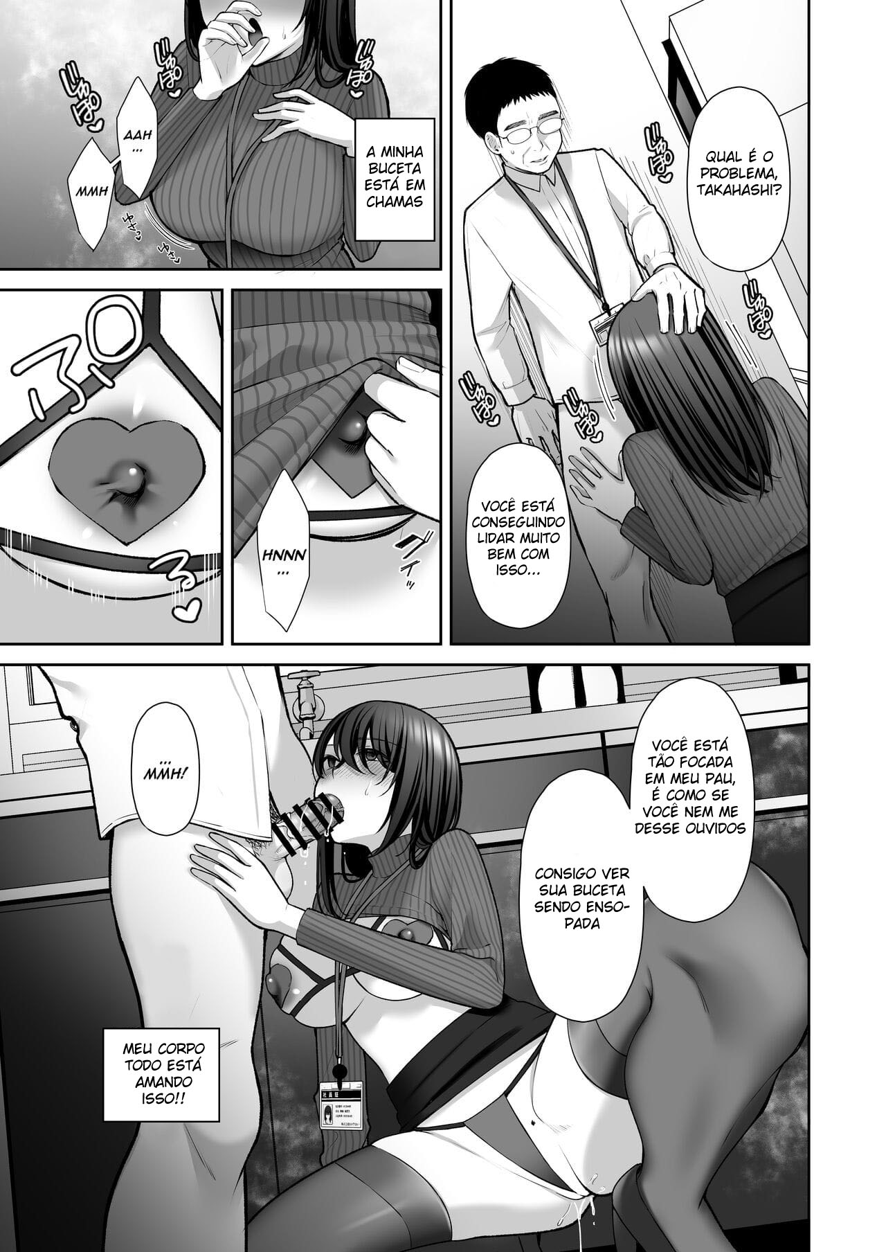Treinamento Masoquista de Onahole ás Escondidas Com Minha Secretária 2 — página 23