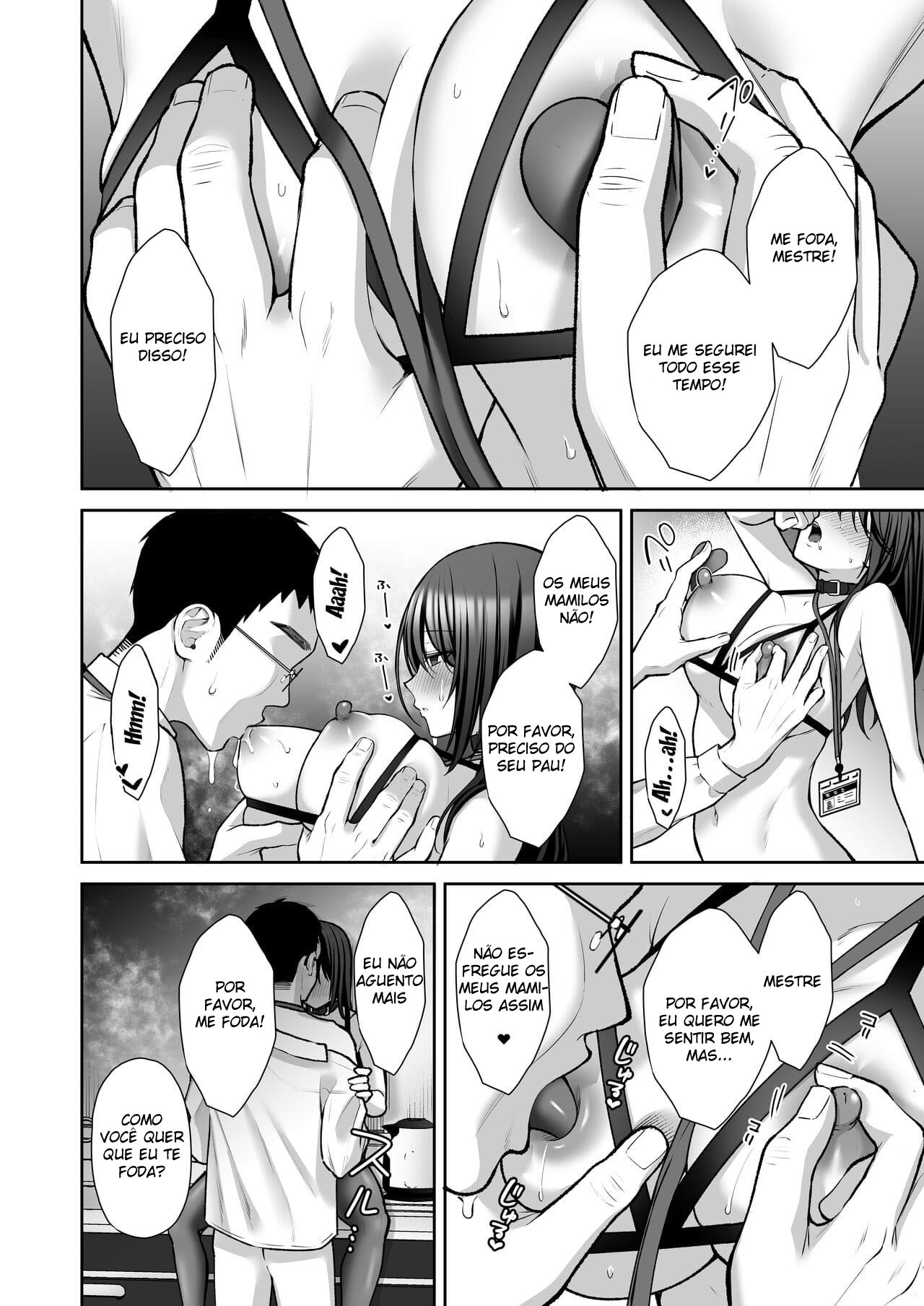 Treinamento Masoquista de Onahole ás Escondidas Com Minha Secretária 2 — página 28