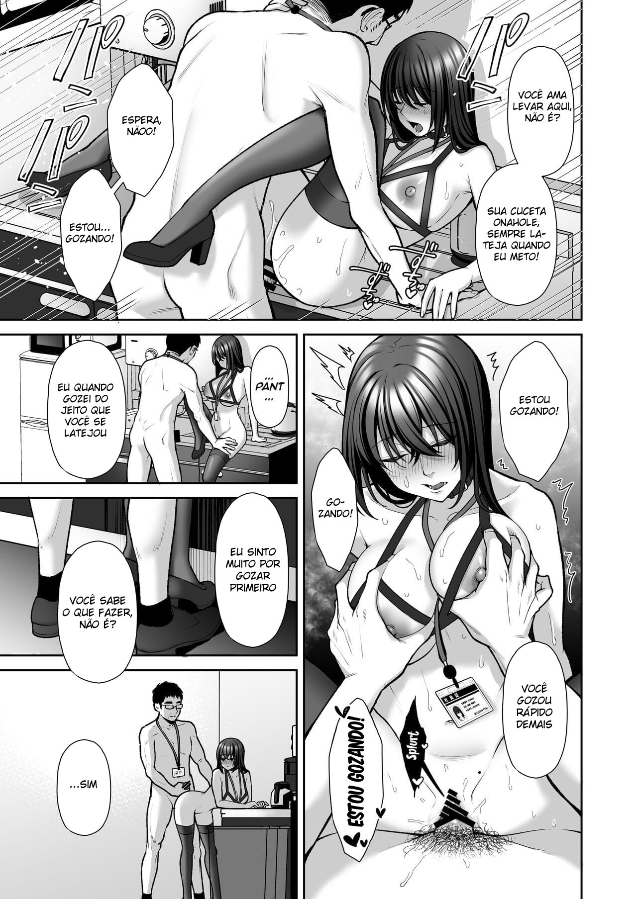 Treinamento Masoquista de Onahole ás Escondidas Com Minha Secretária 2 — página 31