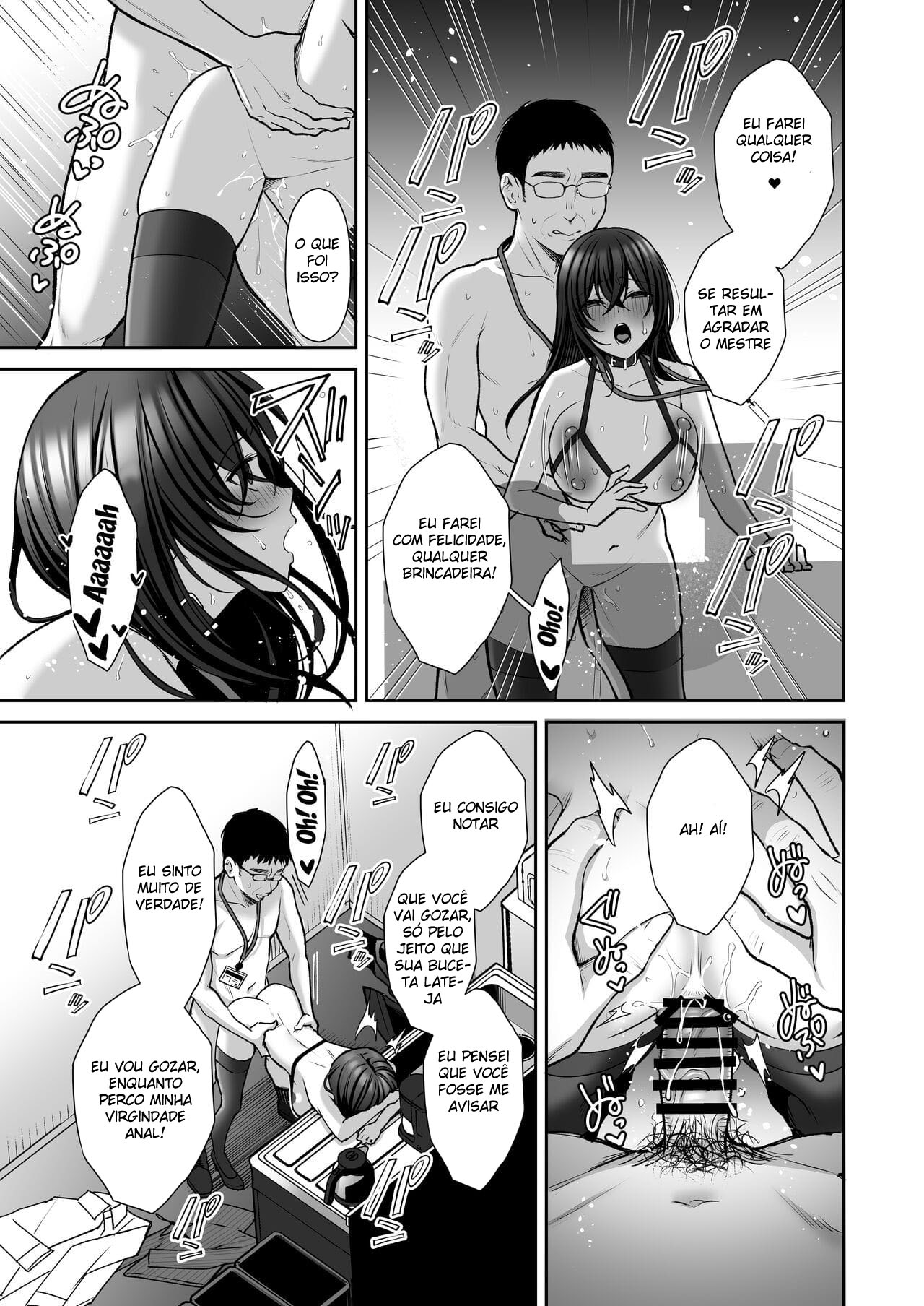 Treinamento Masoquista de Onahole ás Escondidas Com Minha Secretária 2 — página 35