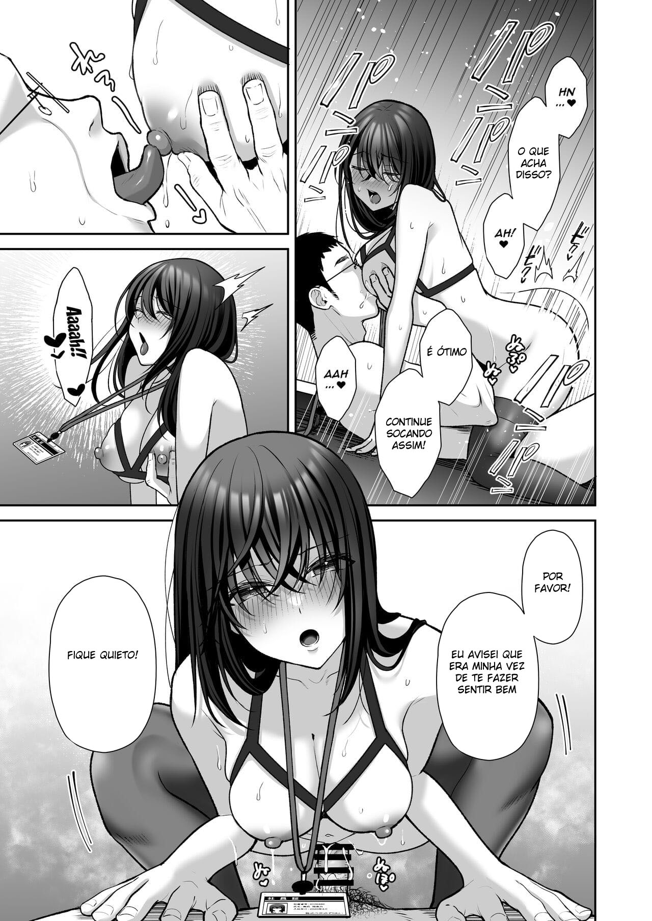 Treinamento Masoquista de Onahole ás Escondidas Com Minha Secretária 2 — página 37