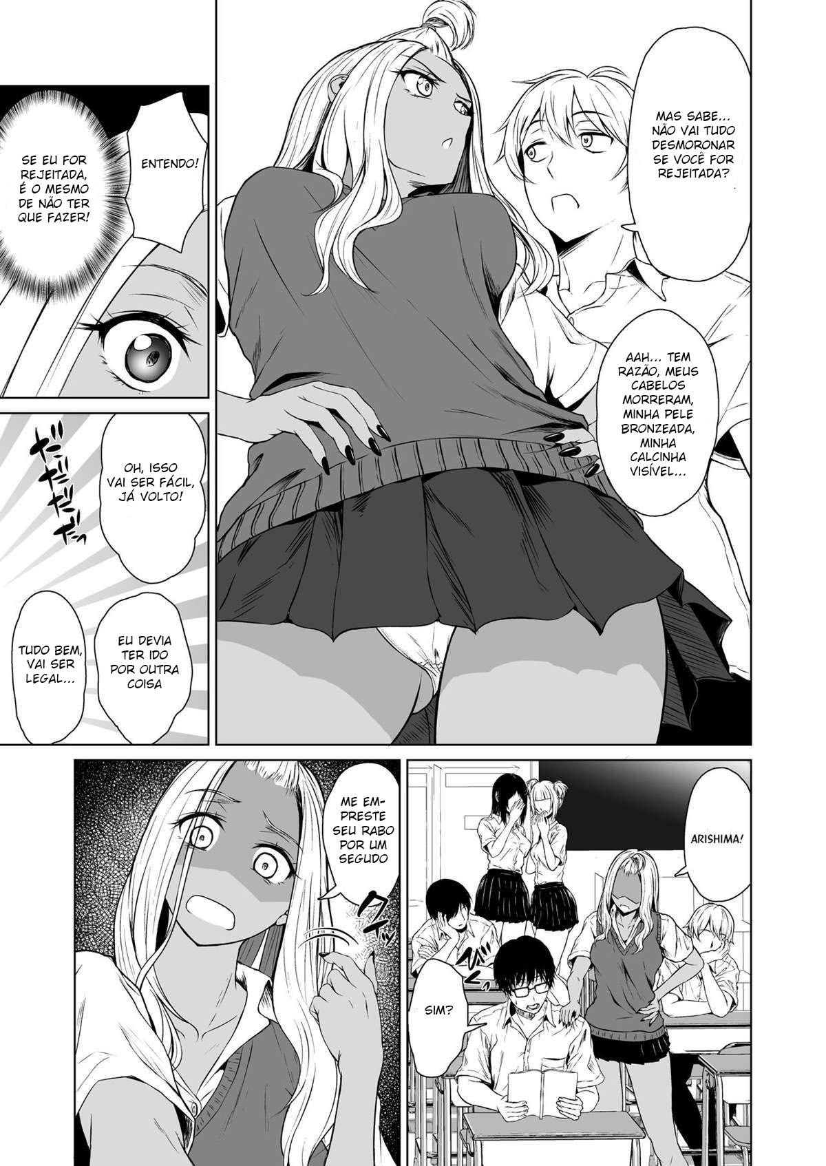 Uma Longa Relação de Uma Semana Entre uma Gyaru e um Garoto Introvertido — página 7