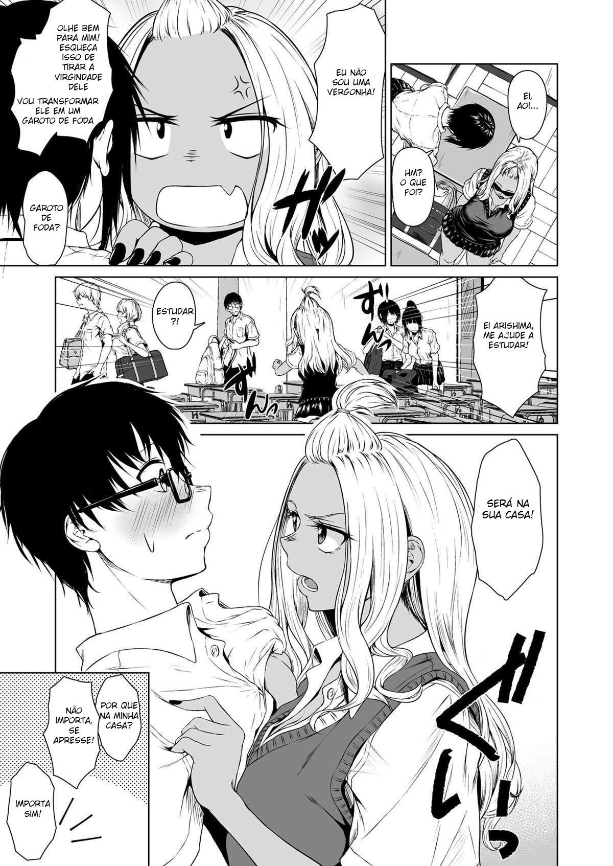Uma Longa Relação de Uma Semana Entre uma Gyaru e um Garoto Introvertido — página 11