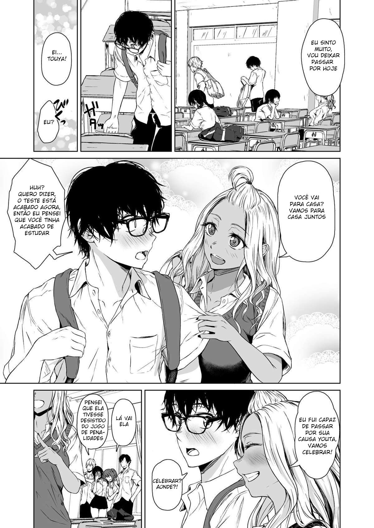 Uma Longa Relação de Uma Semana Entre uma Gyaru e um Garoto Introvertido — página 25