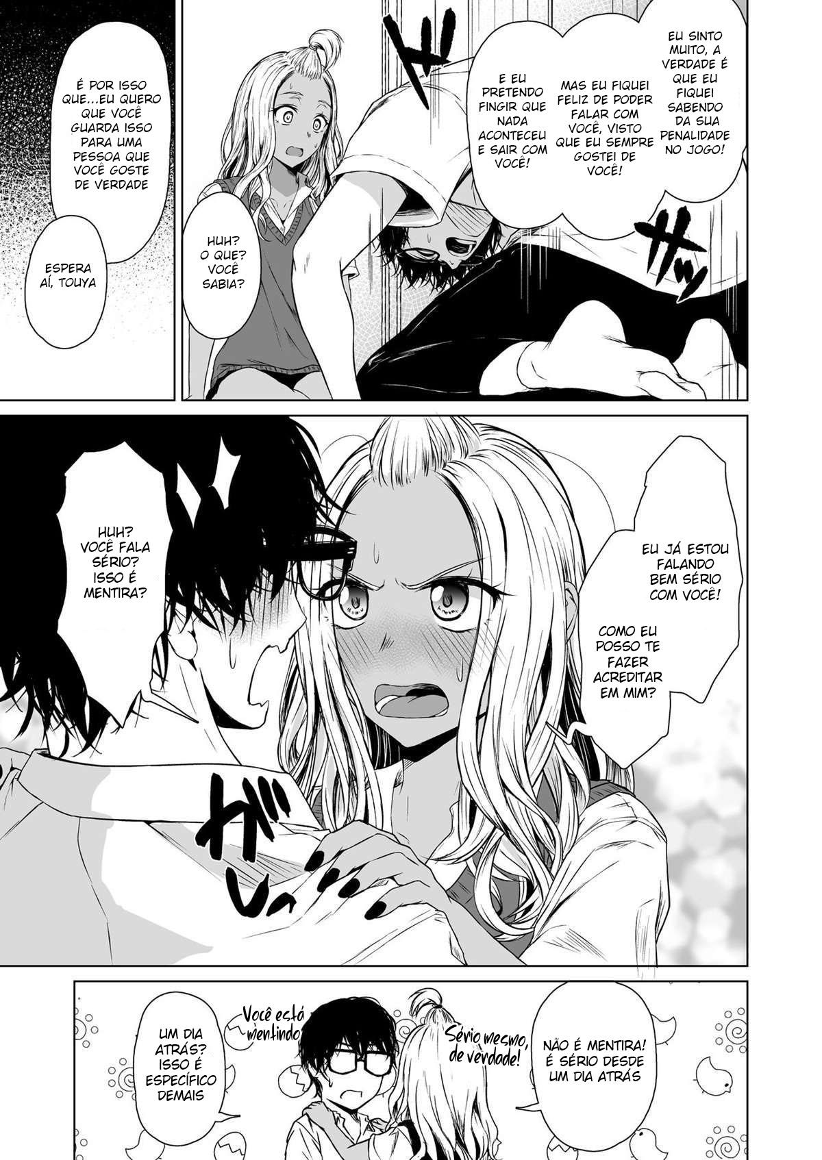 Uma Longa Relação de Uma Semana Entre uma Gyaru e um Garoto Introvertido — página 27