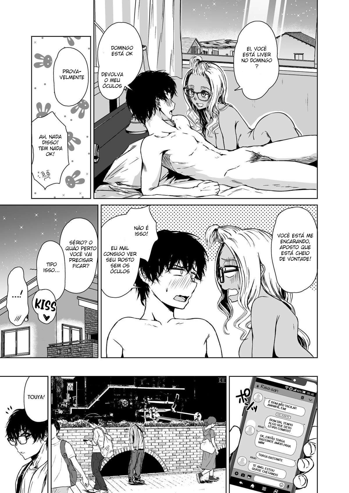 Uma Longa Relação de Uma Semana Entre uma Gyaru e um Garoto Introvertido — página 51
