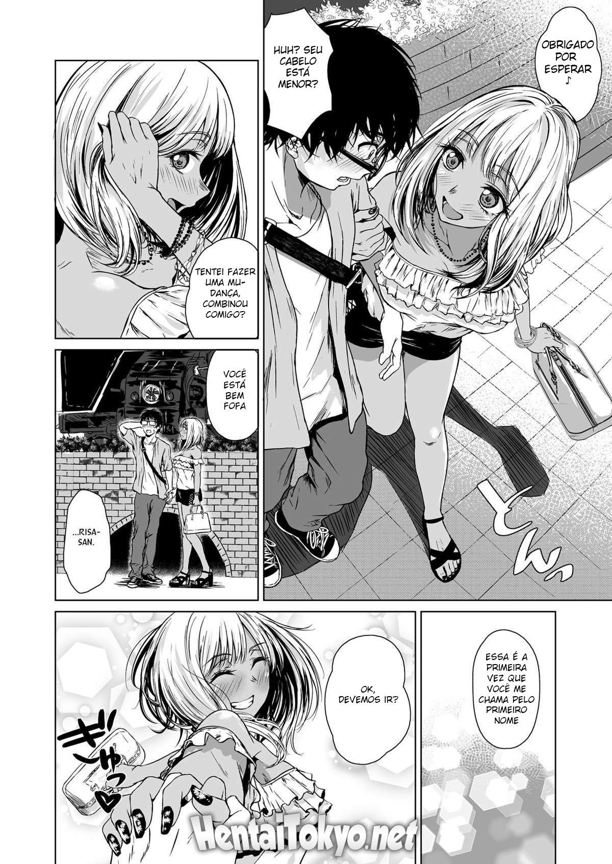 Uma Longa Relação de Uma Semana Entre uma Gyaru e um Garoto Introvertido — página 52