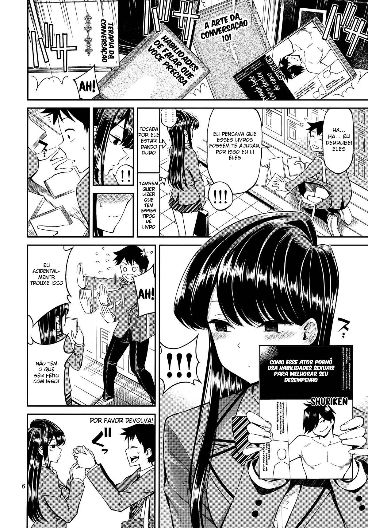 Komi-san é Muito Sensível. — página 5