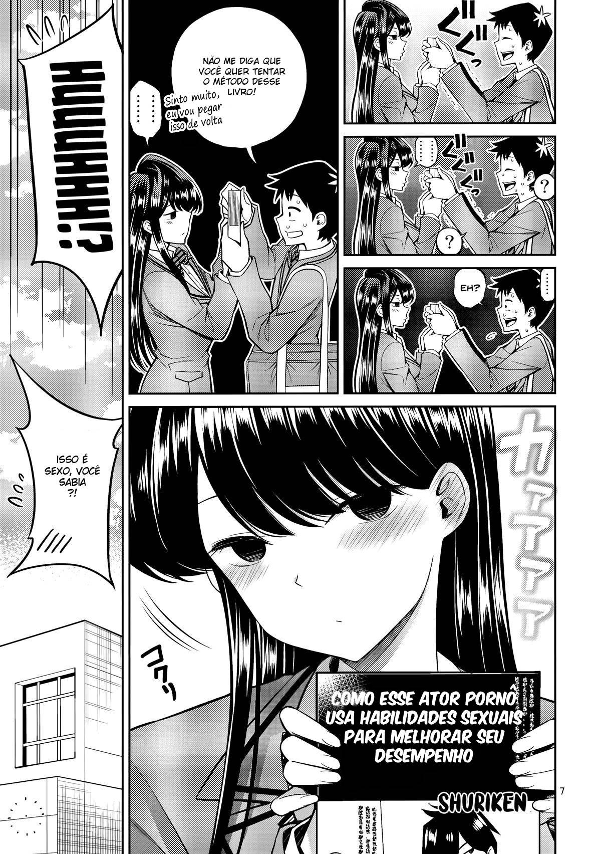 Komi-san é Muito Sensível. — página 6