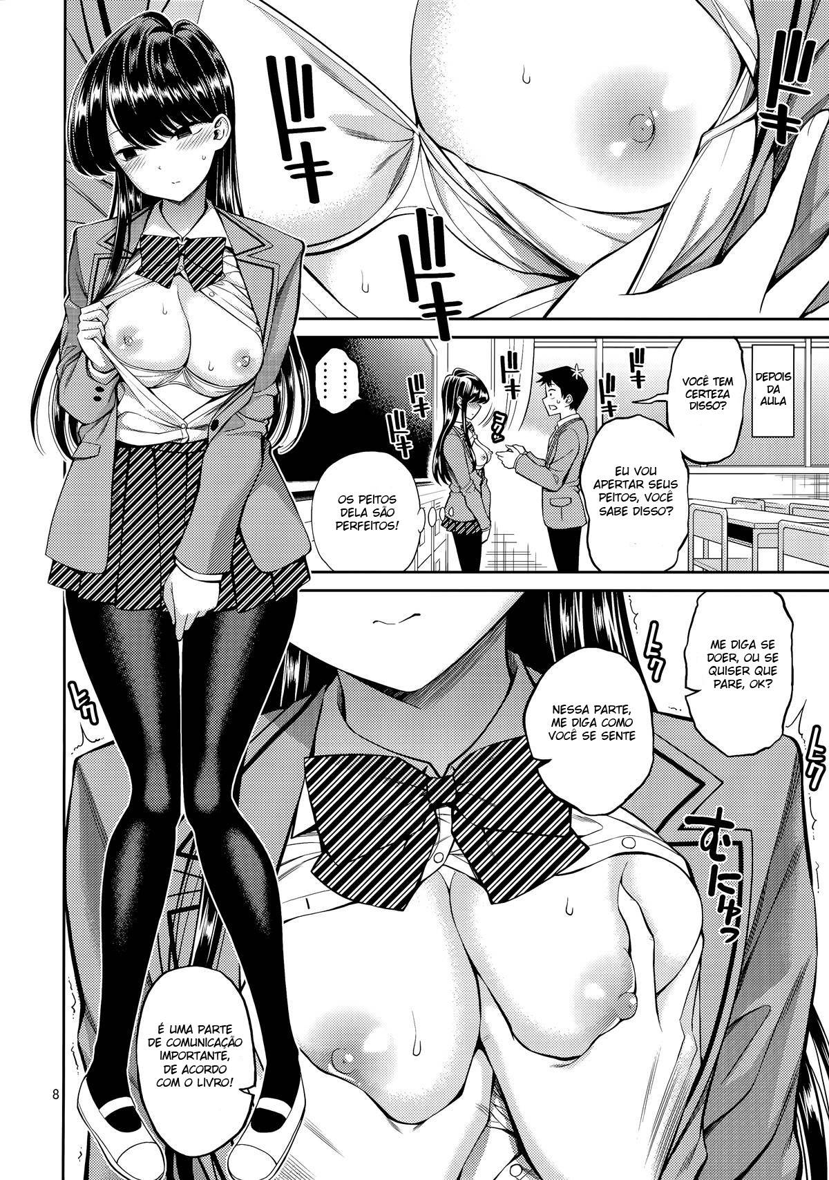 Komi-san é Muito Sensível. — página 7
