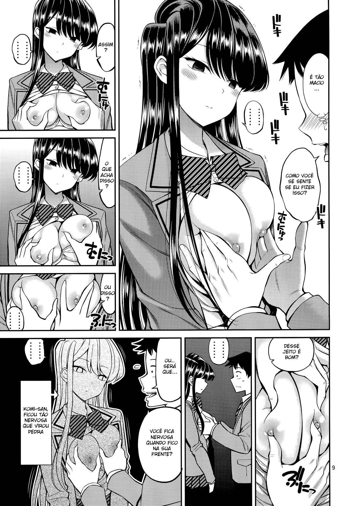 Komi-san é Muito Sensível. — página 8