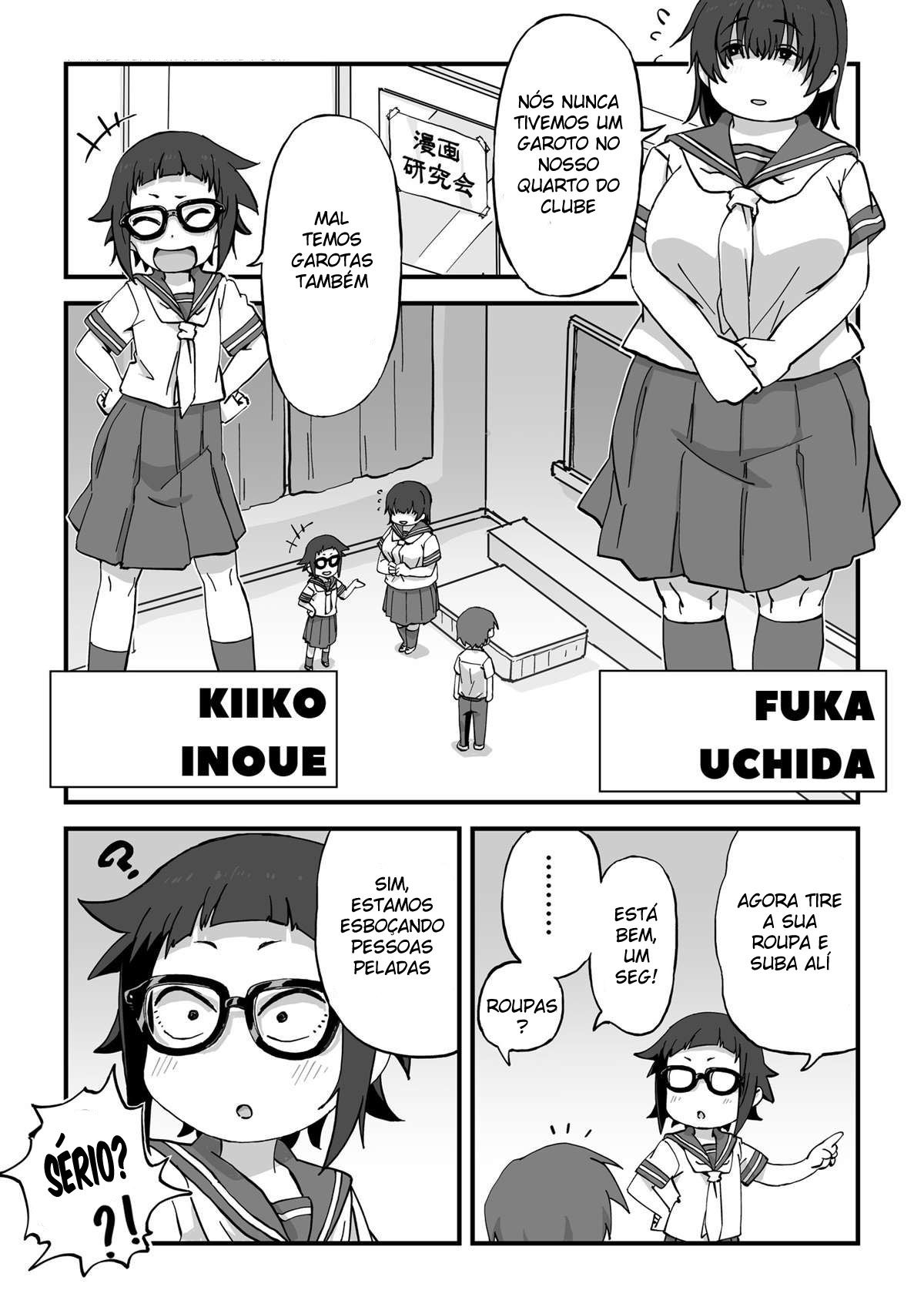 Sou um modelo exclusivo do clube de mangá — página 4