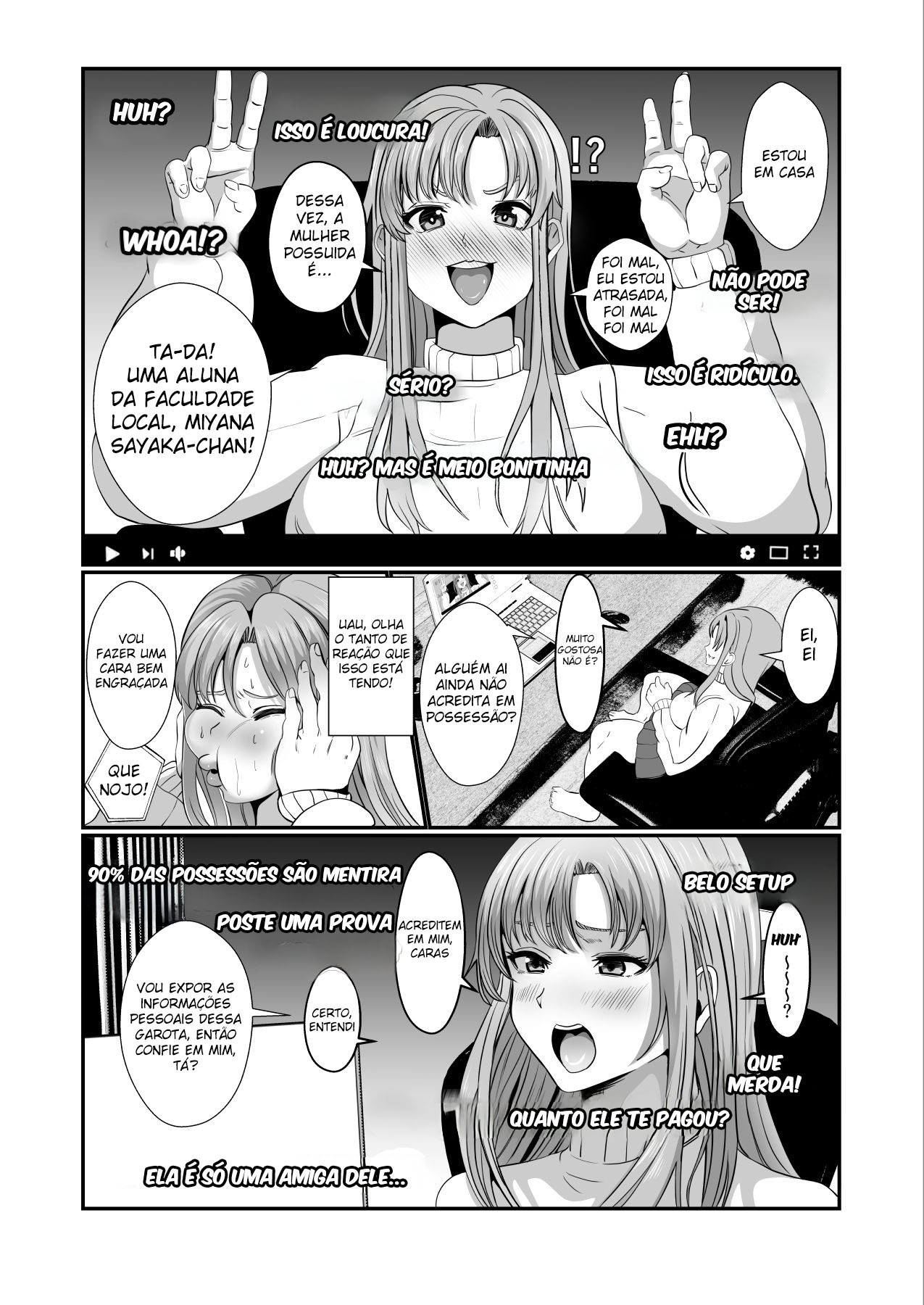 VTuber do Tipo Possessão ~ Fazendo Transmissões com um Corpo Roubado ~ — página 8