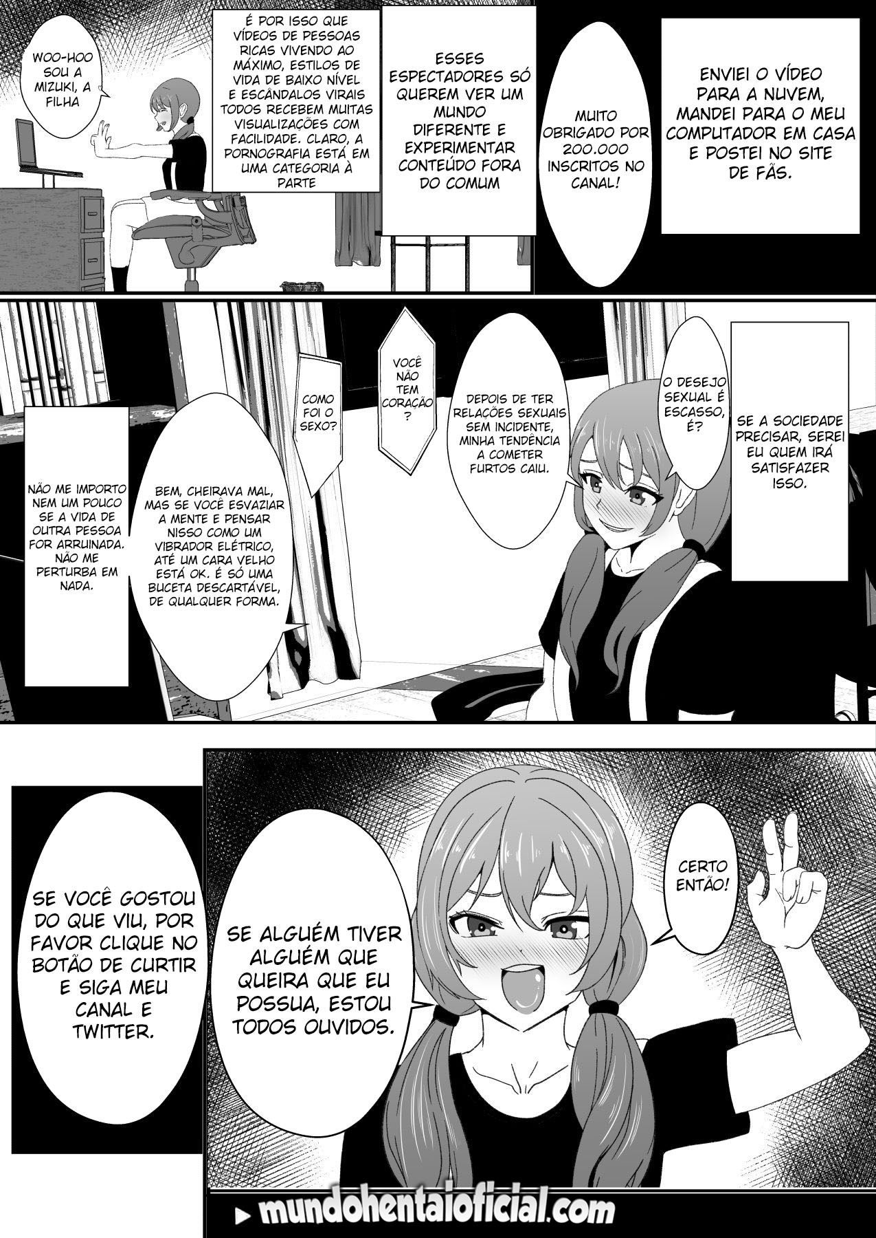 VTuber do Tipo Possessão ~ Fazendo Transmissões com um Corpo Roubado ~ — página 52