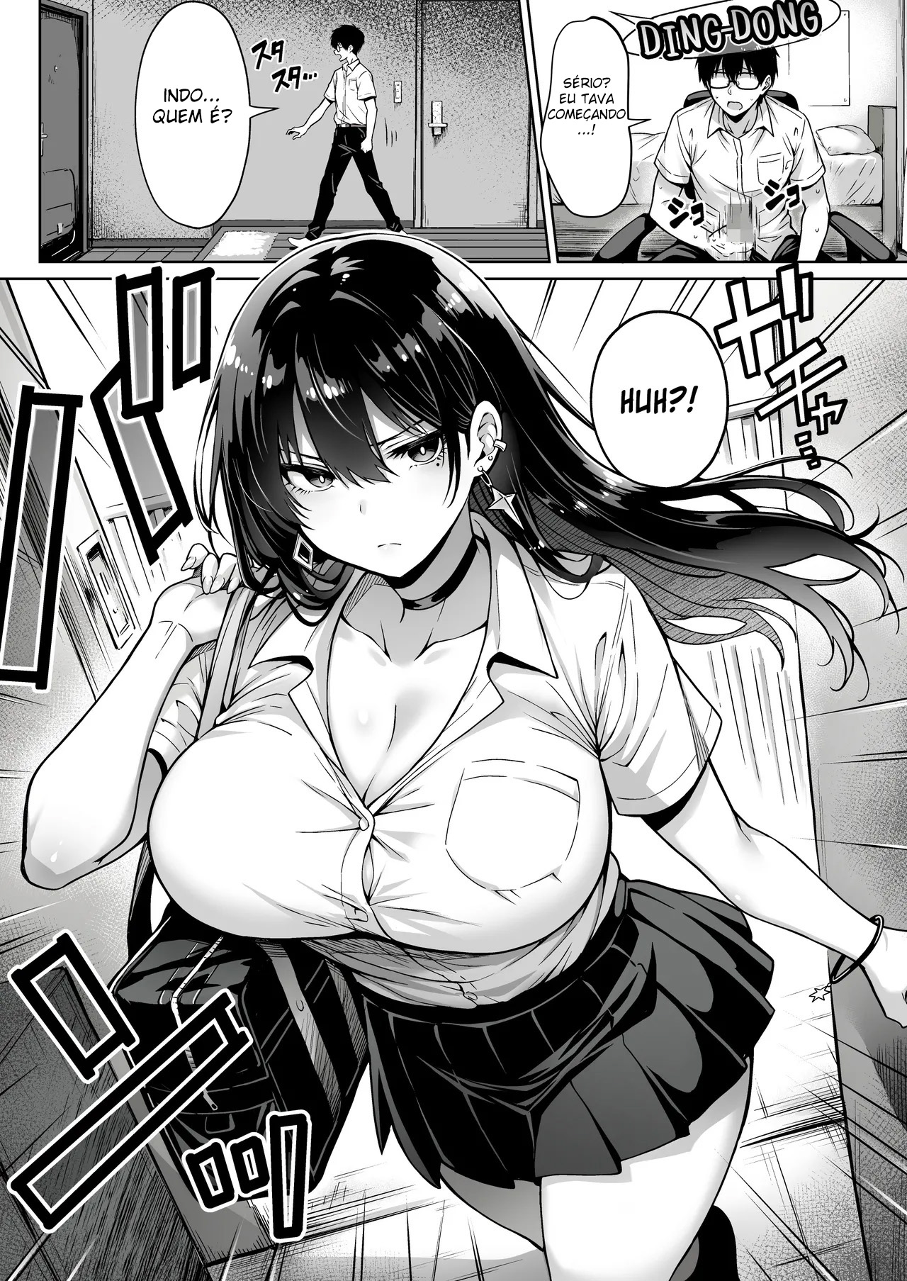 Uma Gyaru Veio Até Minha Casa e Tirou Minha Virgindade — página 5