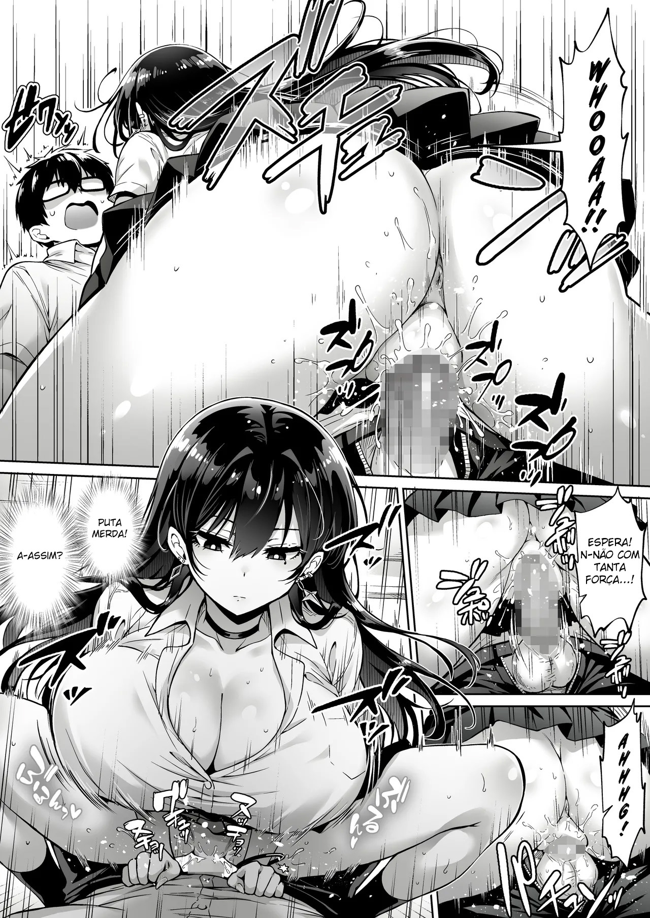 Uma Gyaru Veio Até Minha Casa e Tirou Minha Virgindade — página 11