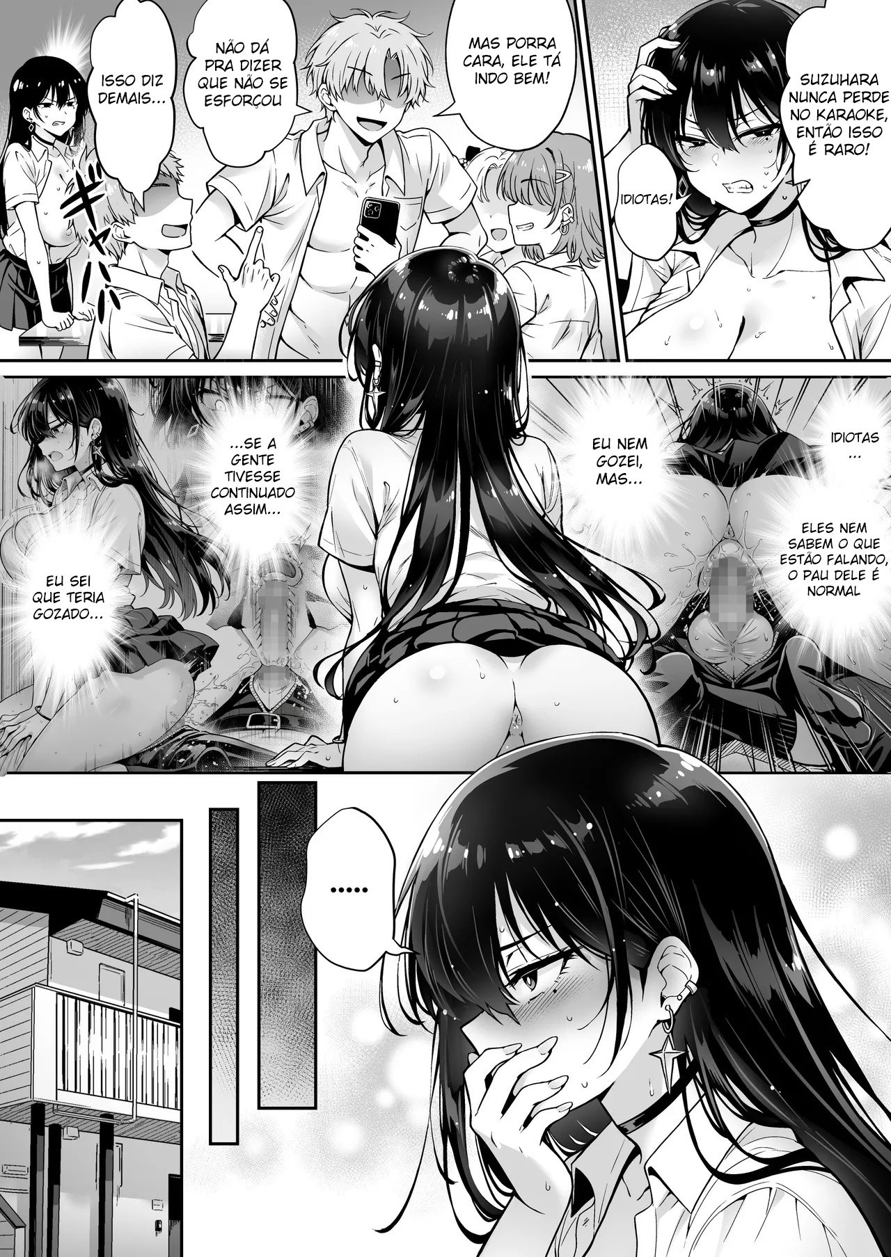 Uma Gyaru Veio Até Minha Casa e Tirou Minha Virgindade — página 20