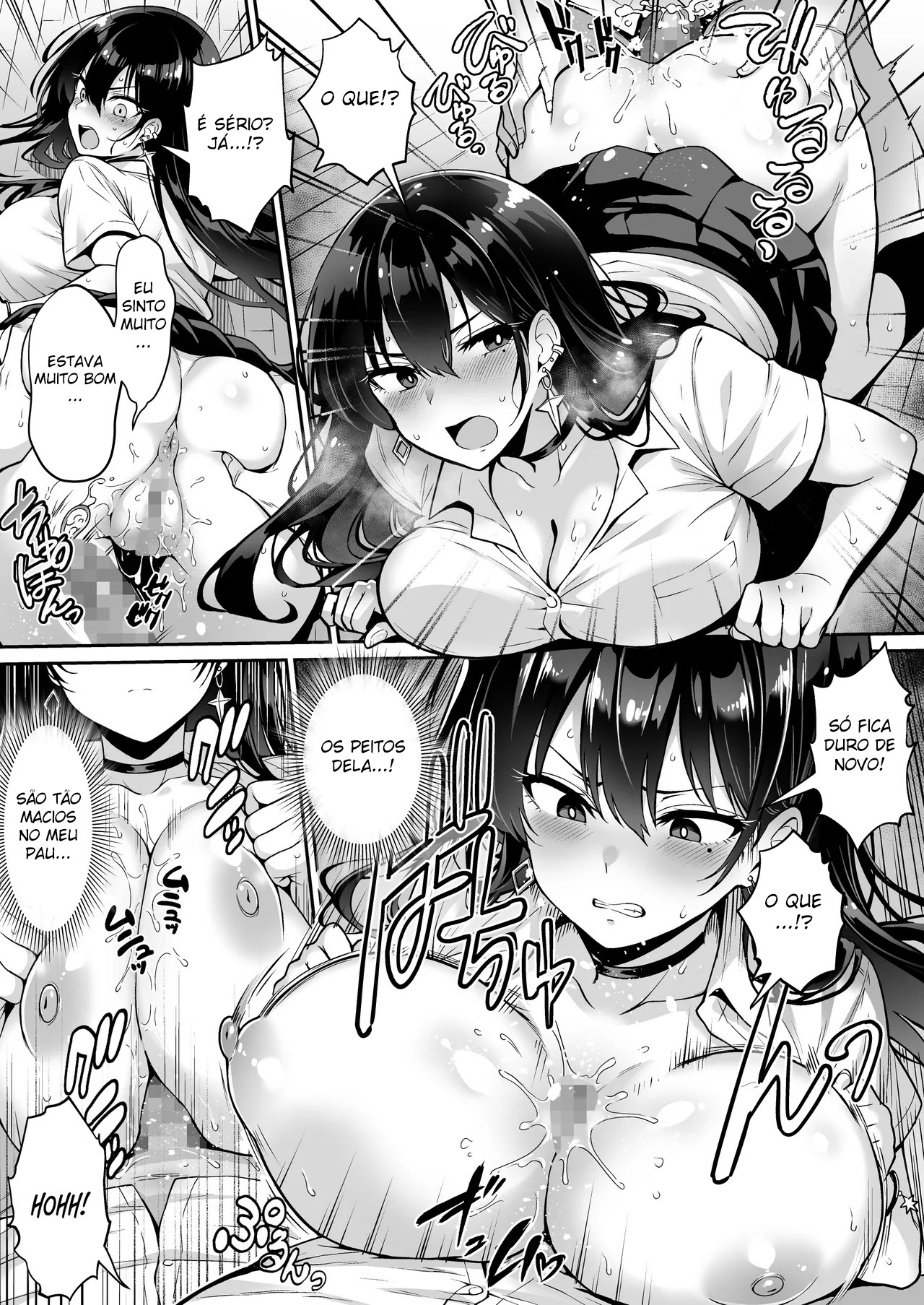 Uma Gyaru Veio Até Minha Casa e Tirou Minha Virgindade — página 28