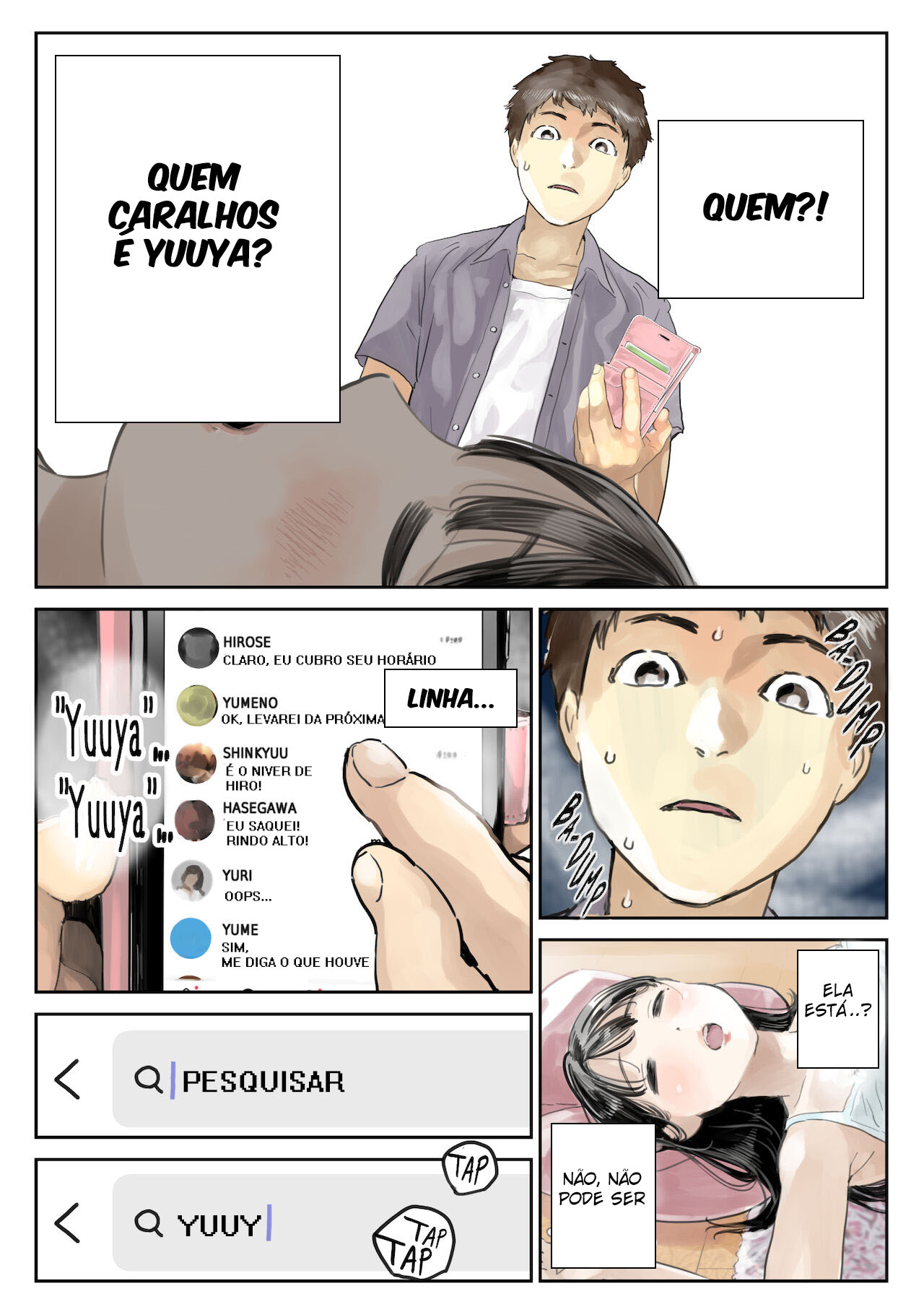 Eu Acabei Bisbilhotando o Celular Dela — página 29