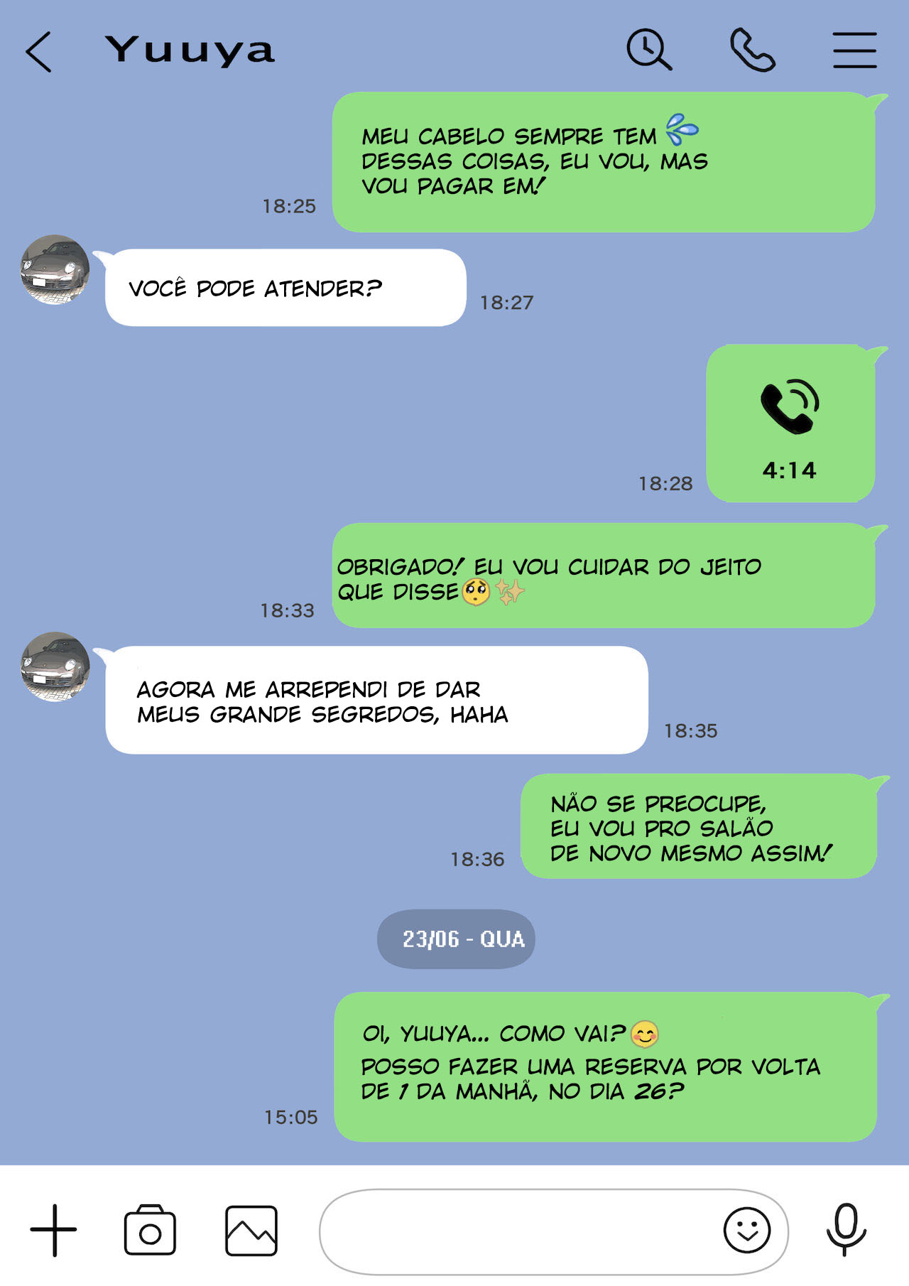 Eu Acabei Bisbilhotando o Celular Dela — página 34