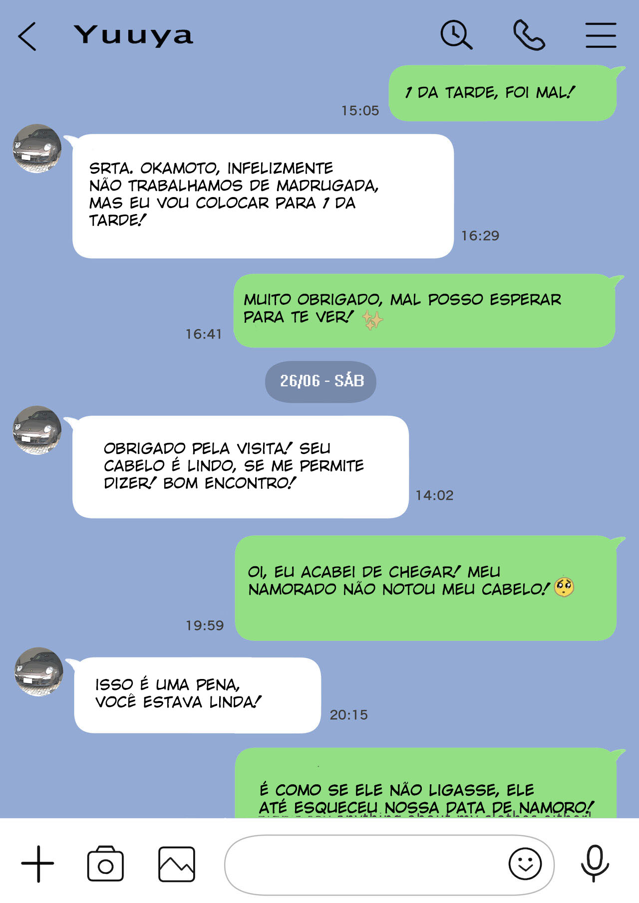 Eu Acabei Bisbilhotando o Celular Dela — página 35