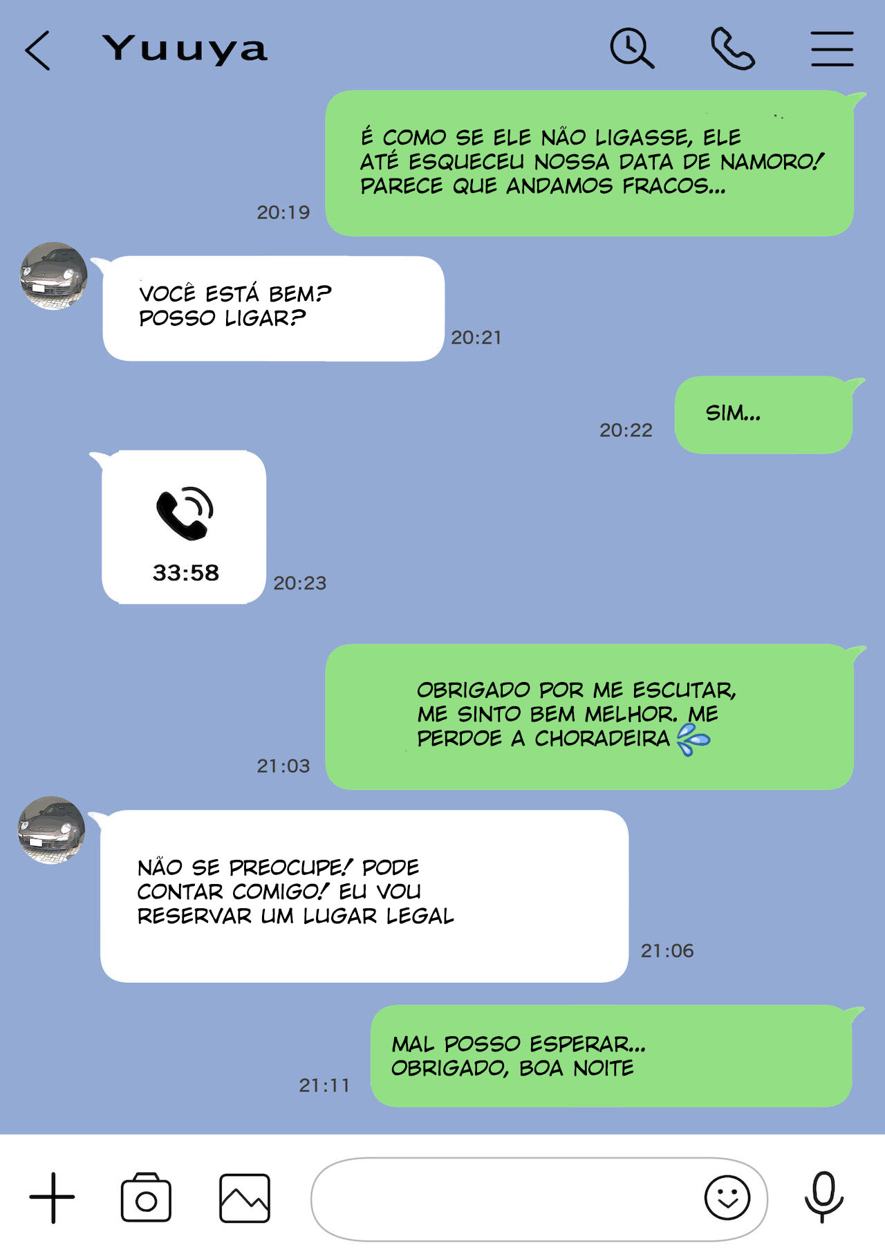 Eu Acabei Bisbilhotando o Celular Dela — página 36