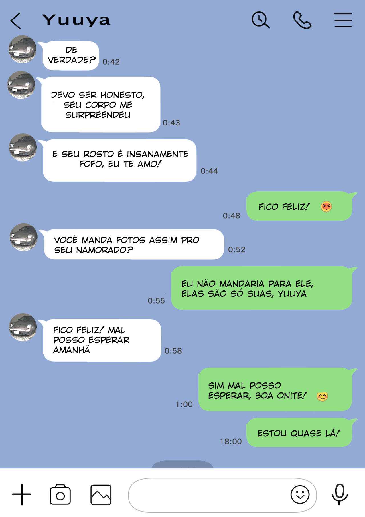 Eu Acabei Bisbilhotando o Celular Dela — página 53