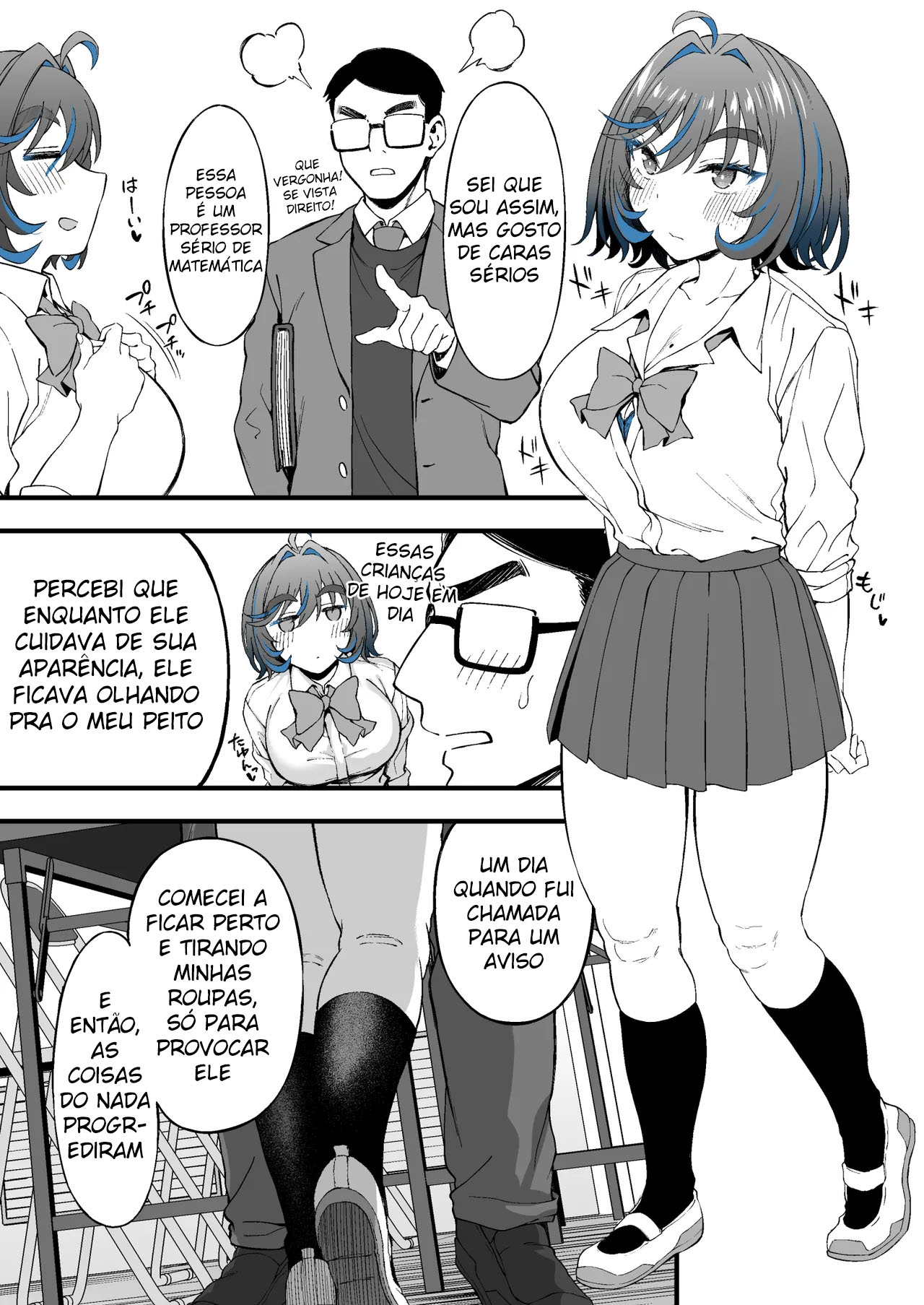 O Caso da Gyaru Que Eu Gosto da Minha Classe Estar Fazendo Programas Atrás da Escola — página 16