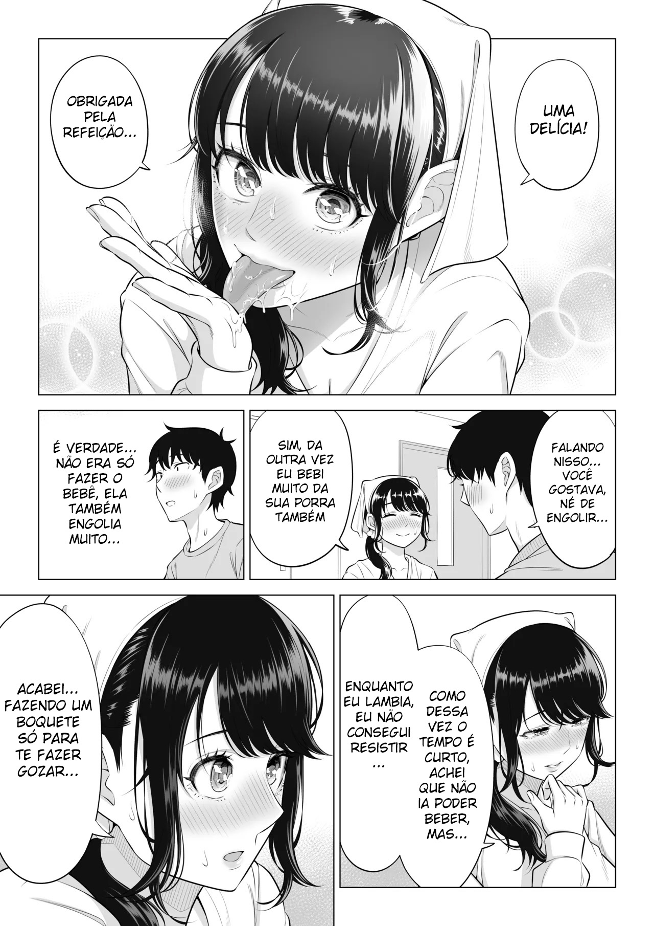 A Dona de Casa Shizuka Tachibana, Que Pediu A Doação da Minha Porra, Não Entende De Nada! – Parte 2 — página 44