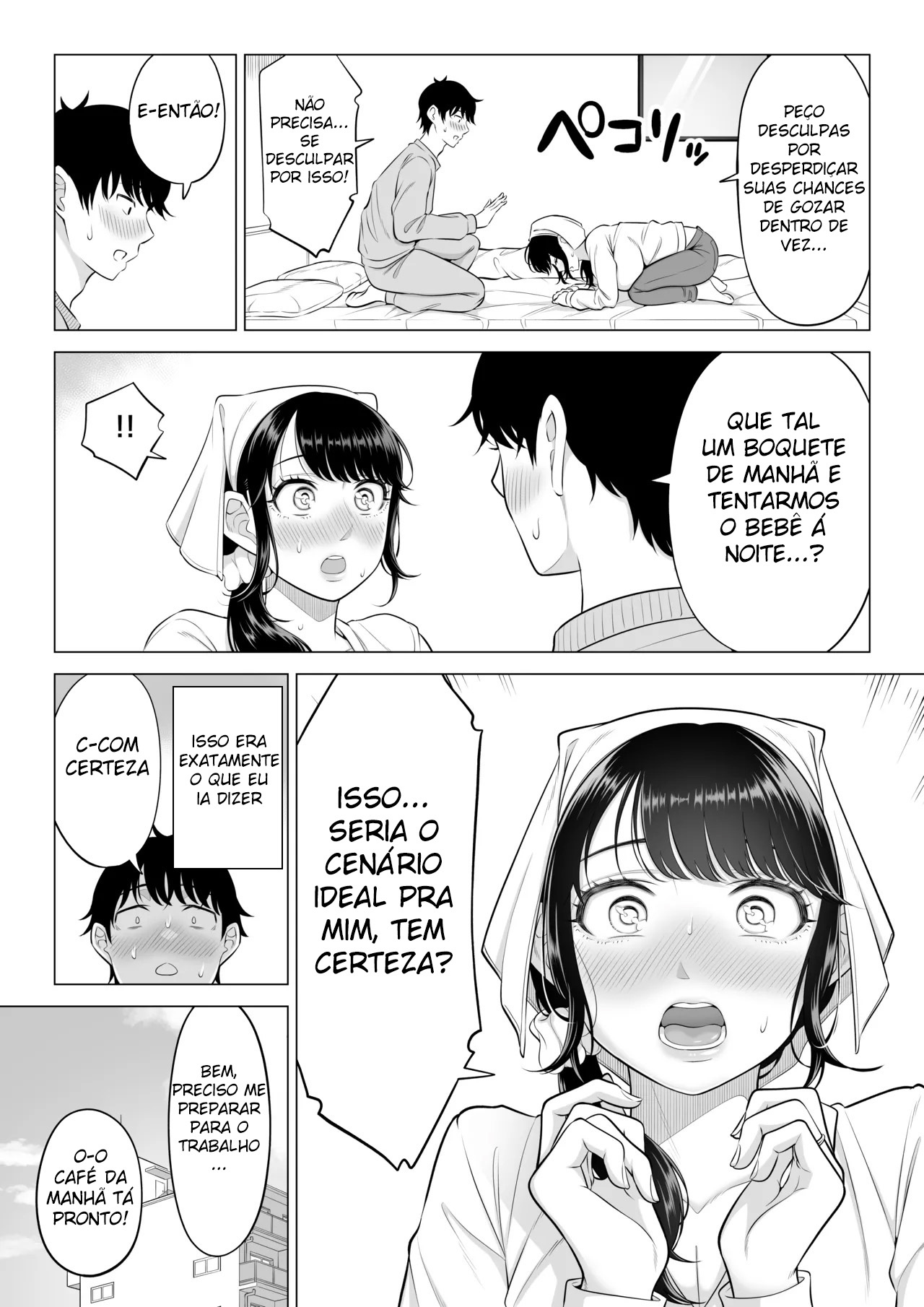 A Dona de Casa Shizuka Tachibana, Que Pediu A Doação da Minha Porra, Não Entende De Nada! – Parte 2 — página 45