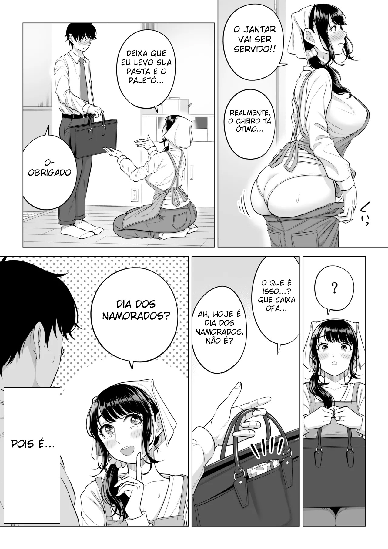 A Dona de Casa Shizuka Tachibana, Que Pediu A Doação da Minha Porra, Não Entende De Nada! – Parte 2 — página 51