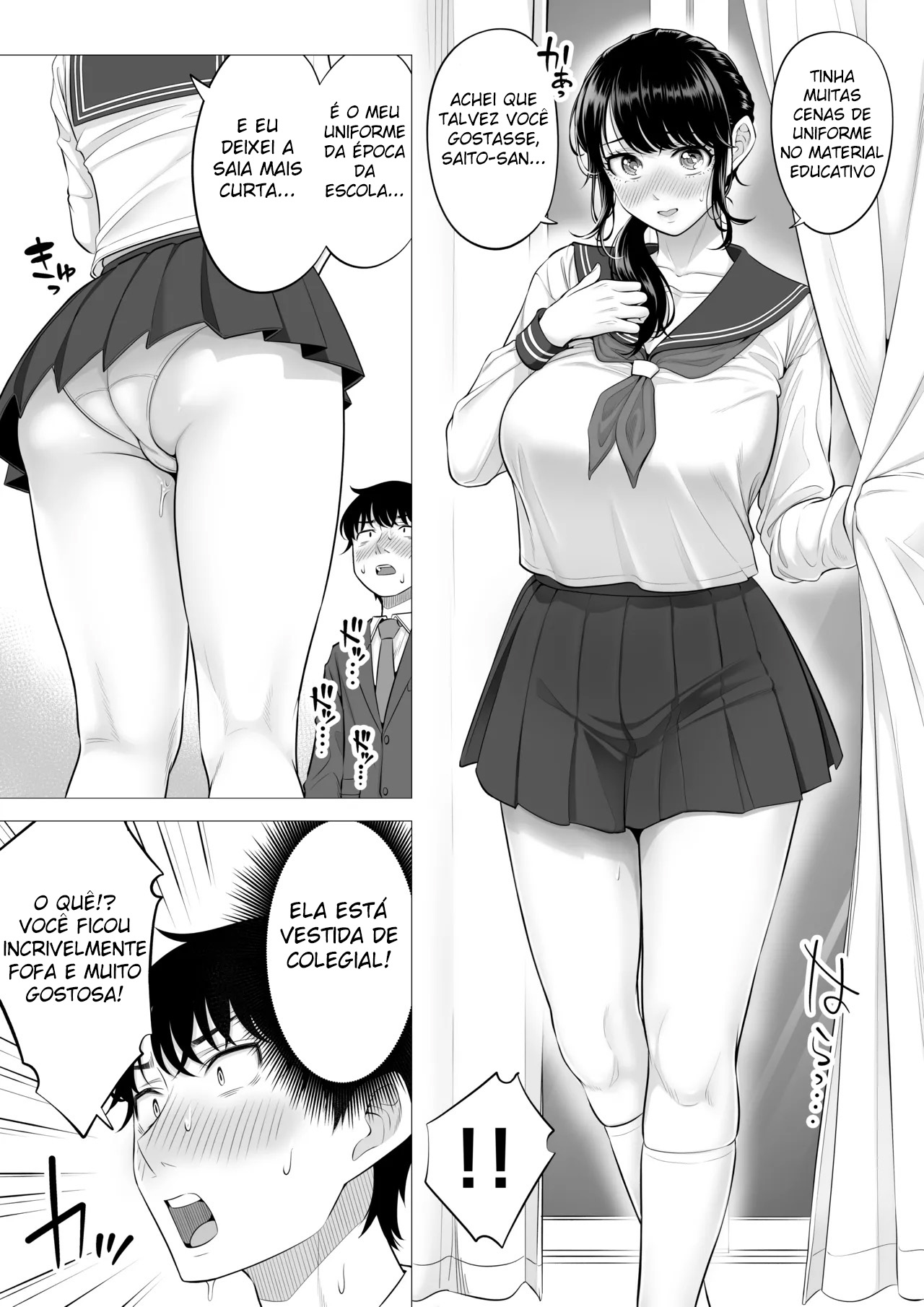 A Dona de Casa Shizuka Tachibana, Que Pediu A Doação da Minha Porra, Não Entende De Nada! – Parte 2 — página 57