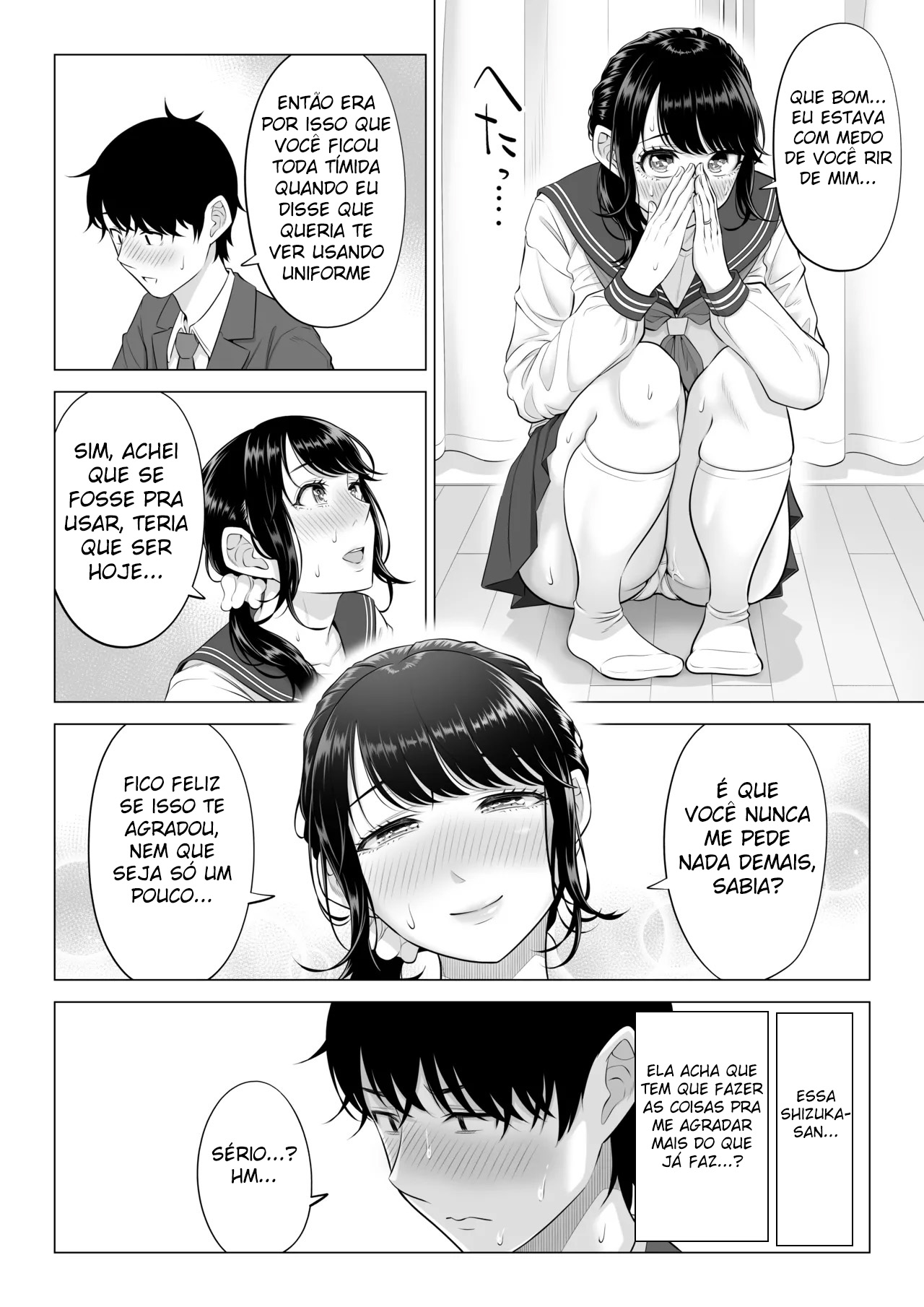 A Dona de Casa Shizuka Tachibana, Que Pediu A Doação da Minha Porra, Não Entende De Nada! – Parte 2 — página 58
